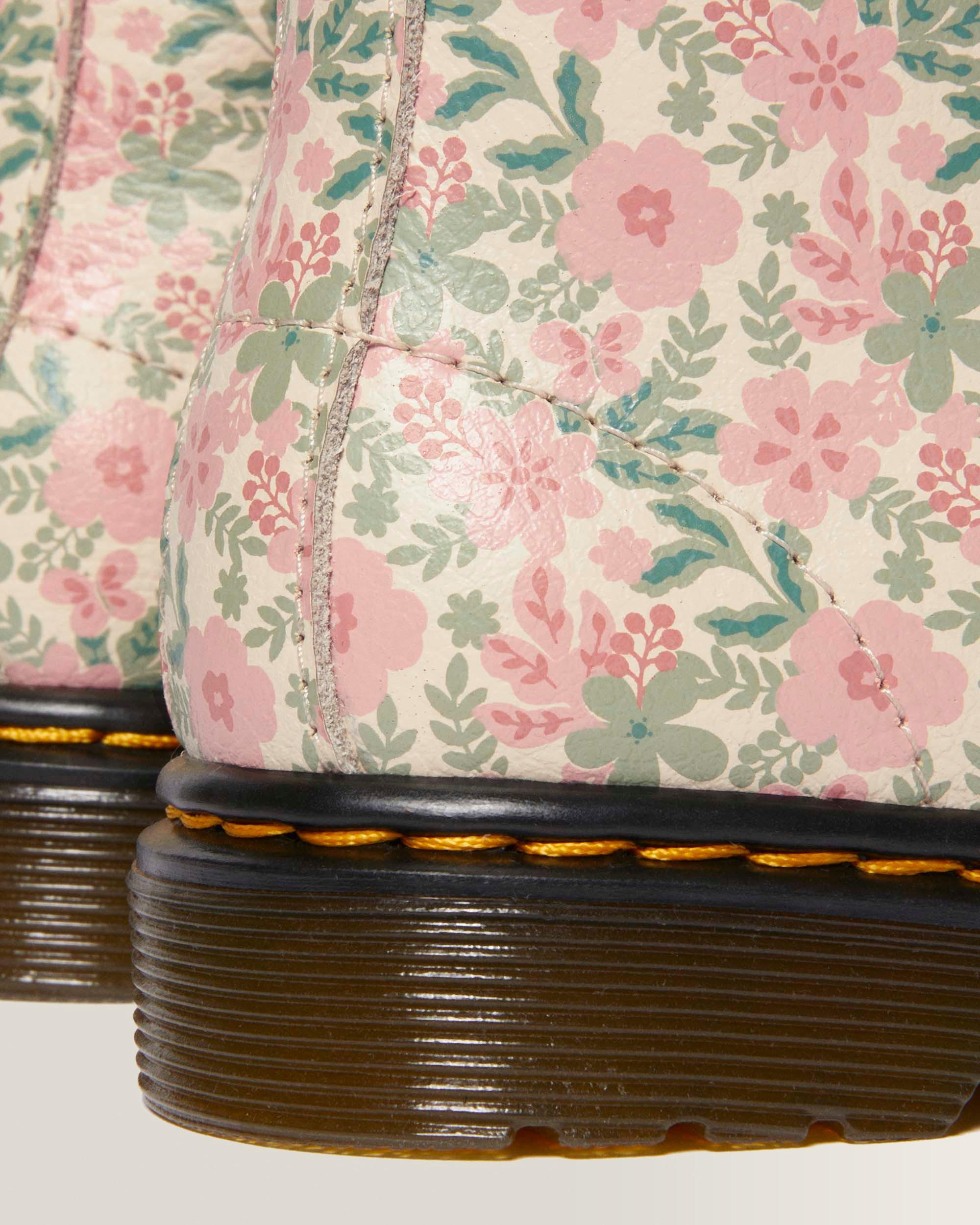 Toddler 1460 Floral leren laarzen