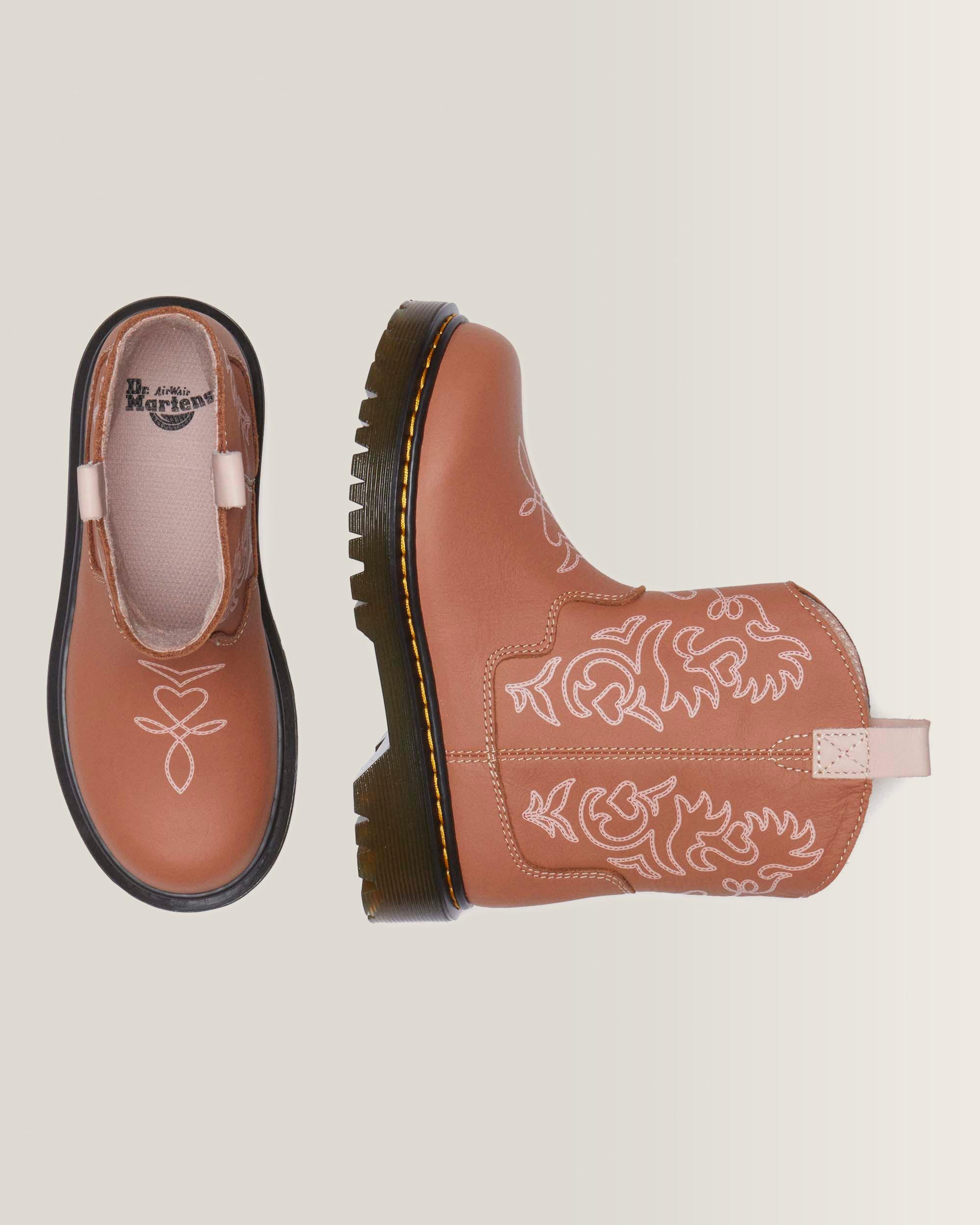 Junior Strixton Leather Pull-On Boots