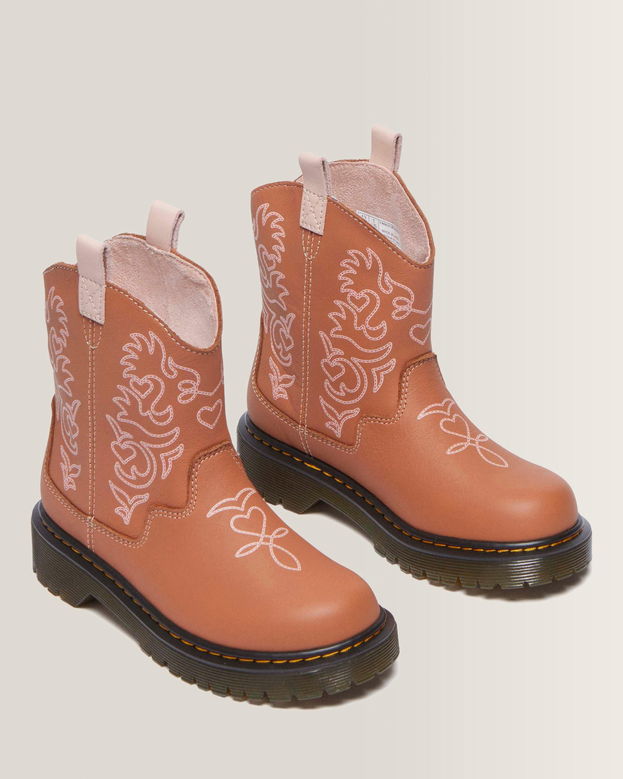 Junior Strixton Leather Pull-On Boots