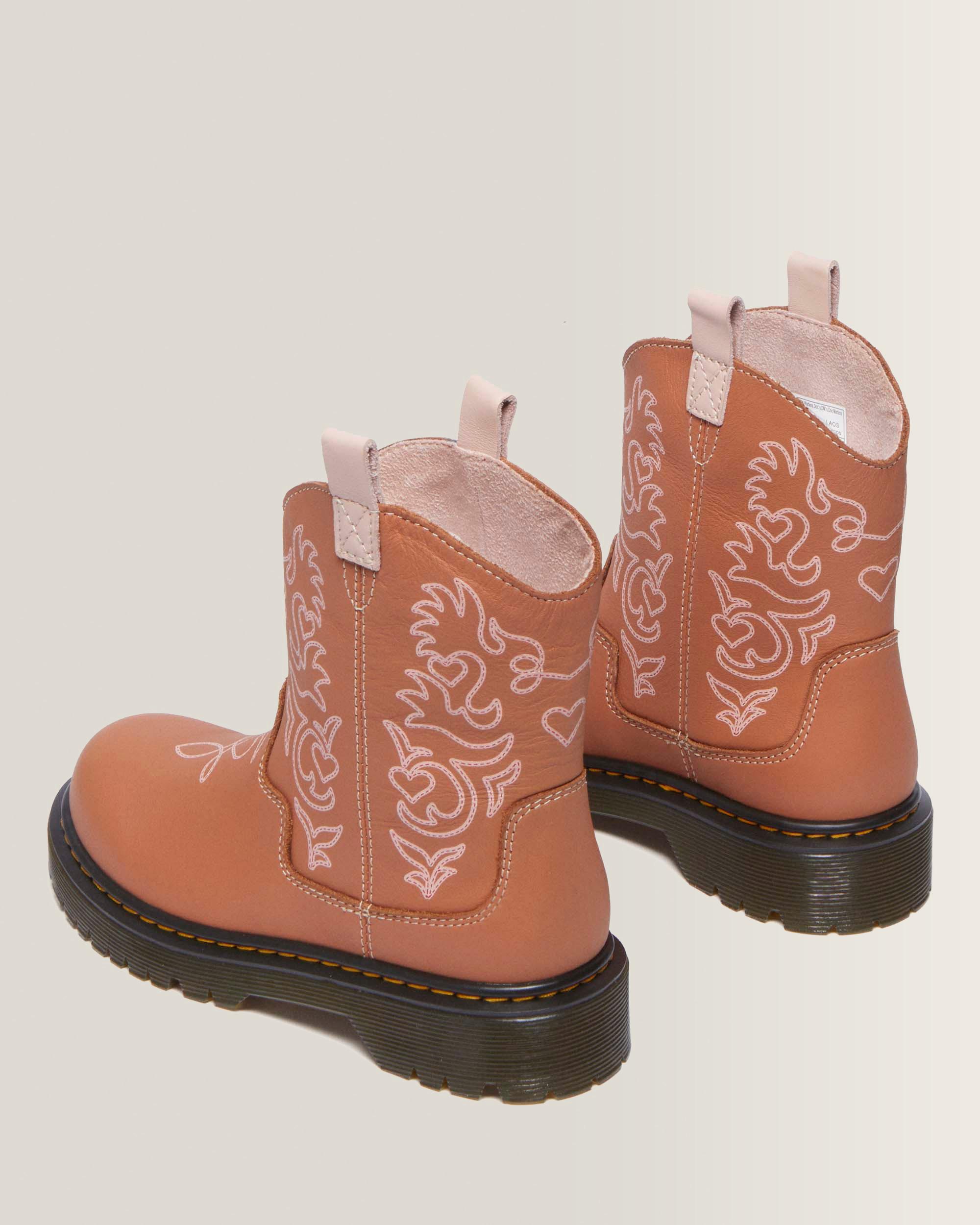 Junior Strixton Leather Pull-On Boots