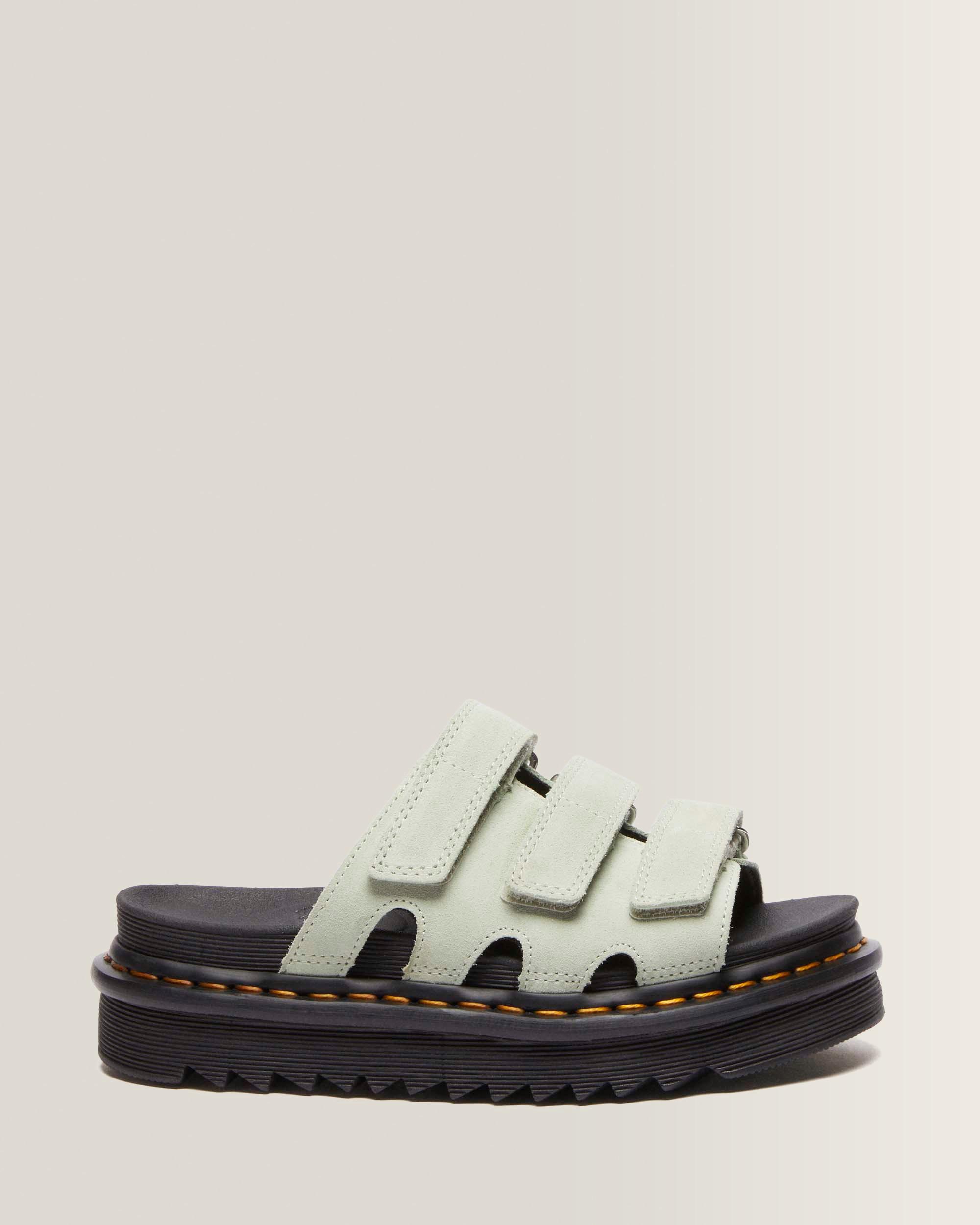 Raine Slide Suede Sandals