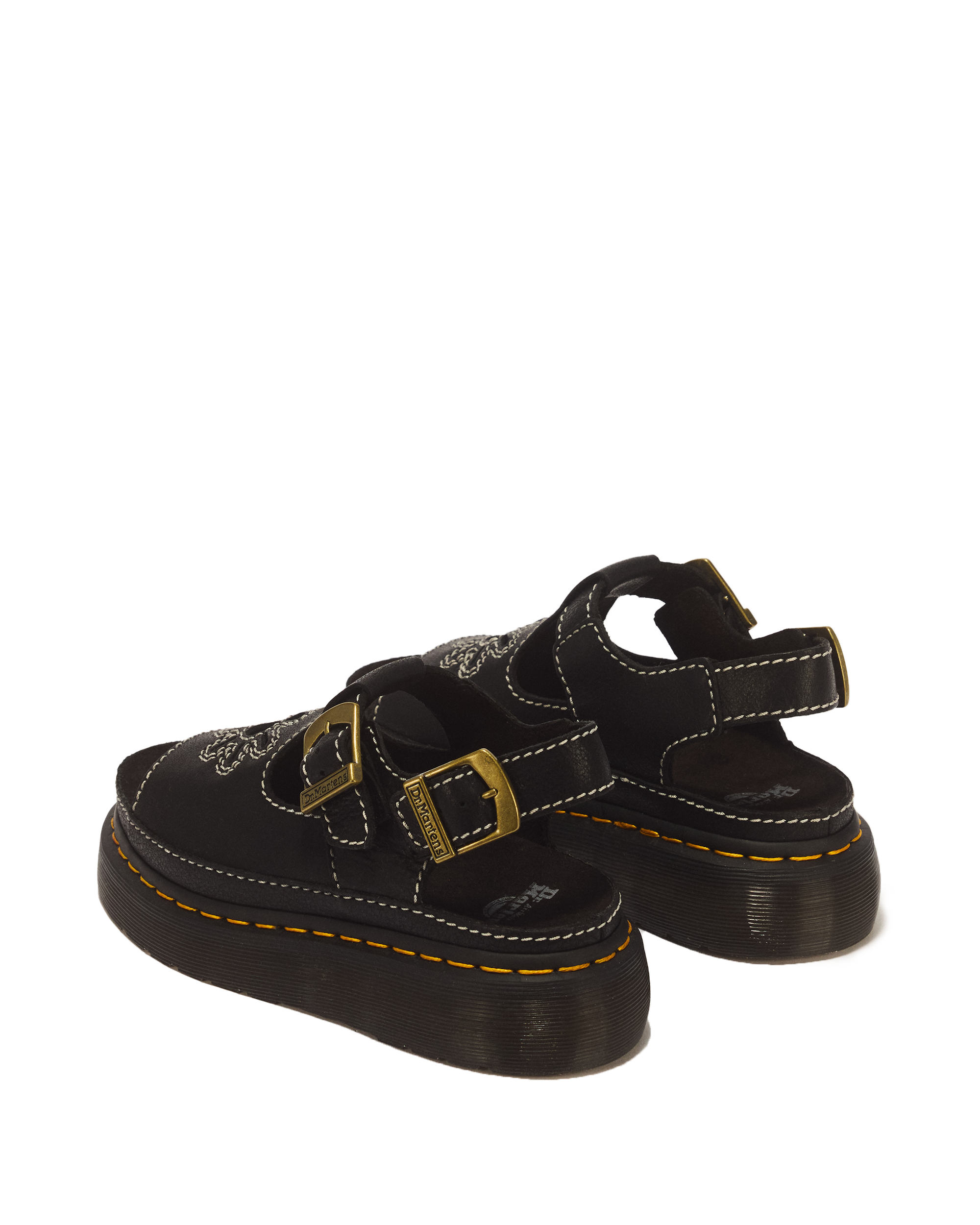 Dunnet Flower Full Grain Leather Sandals