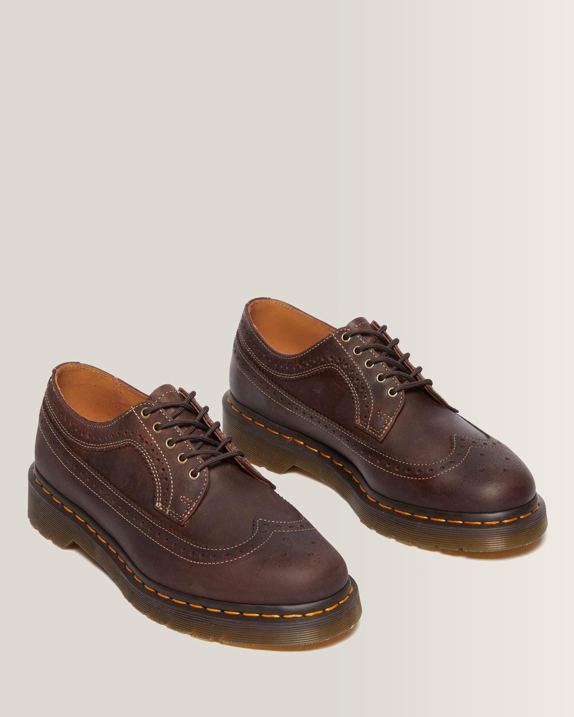 Zapatos 3989 de piel Crazy Horse