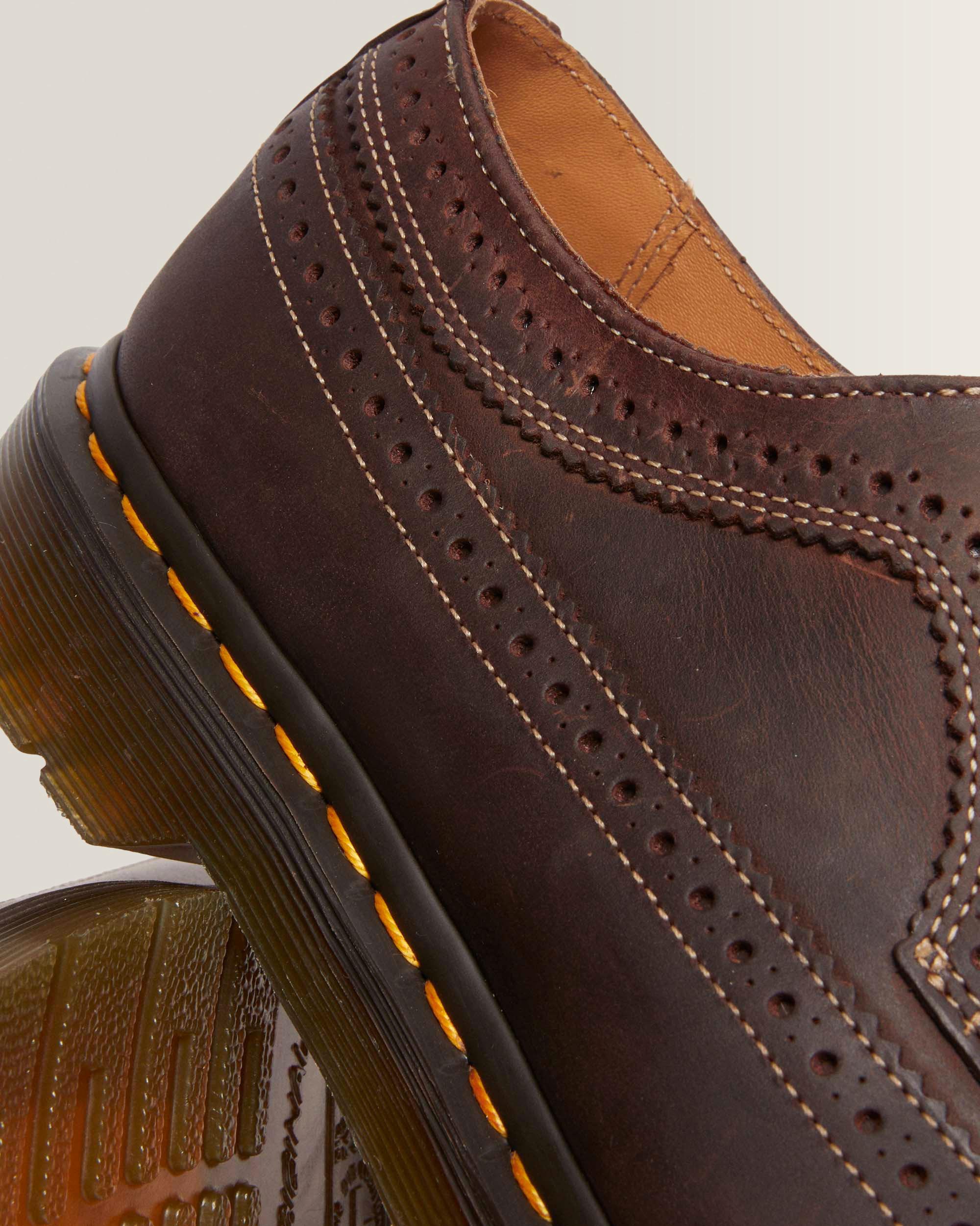 Zapatos 3989 de piel Crazy Horse