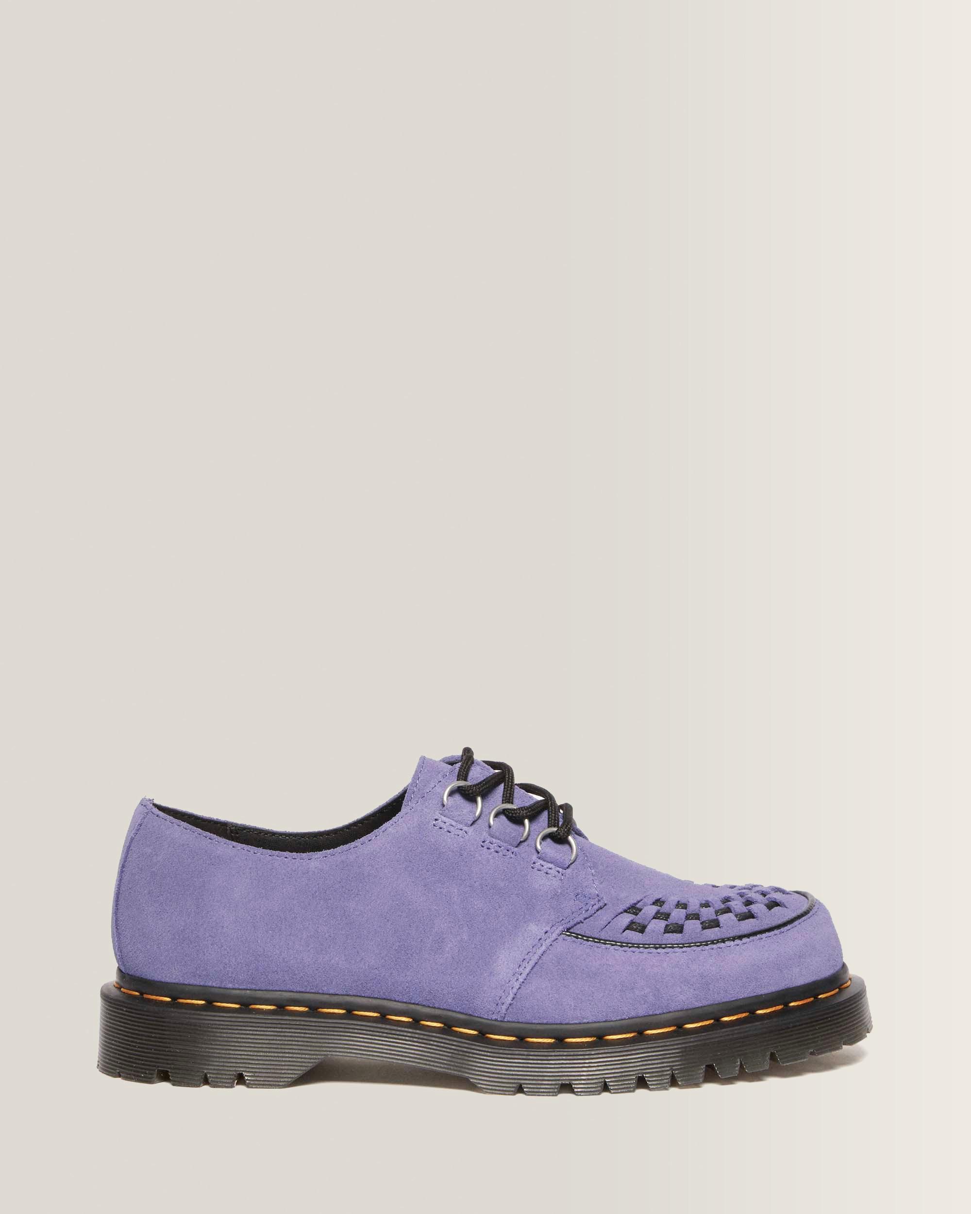 ぷ*る様 Dr. Martens Ramsey UK8 26.5-27cm Ramsey Woven Suede Creepers in Twilight Purple | Dr. Martens™