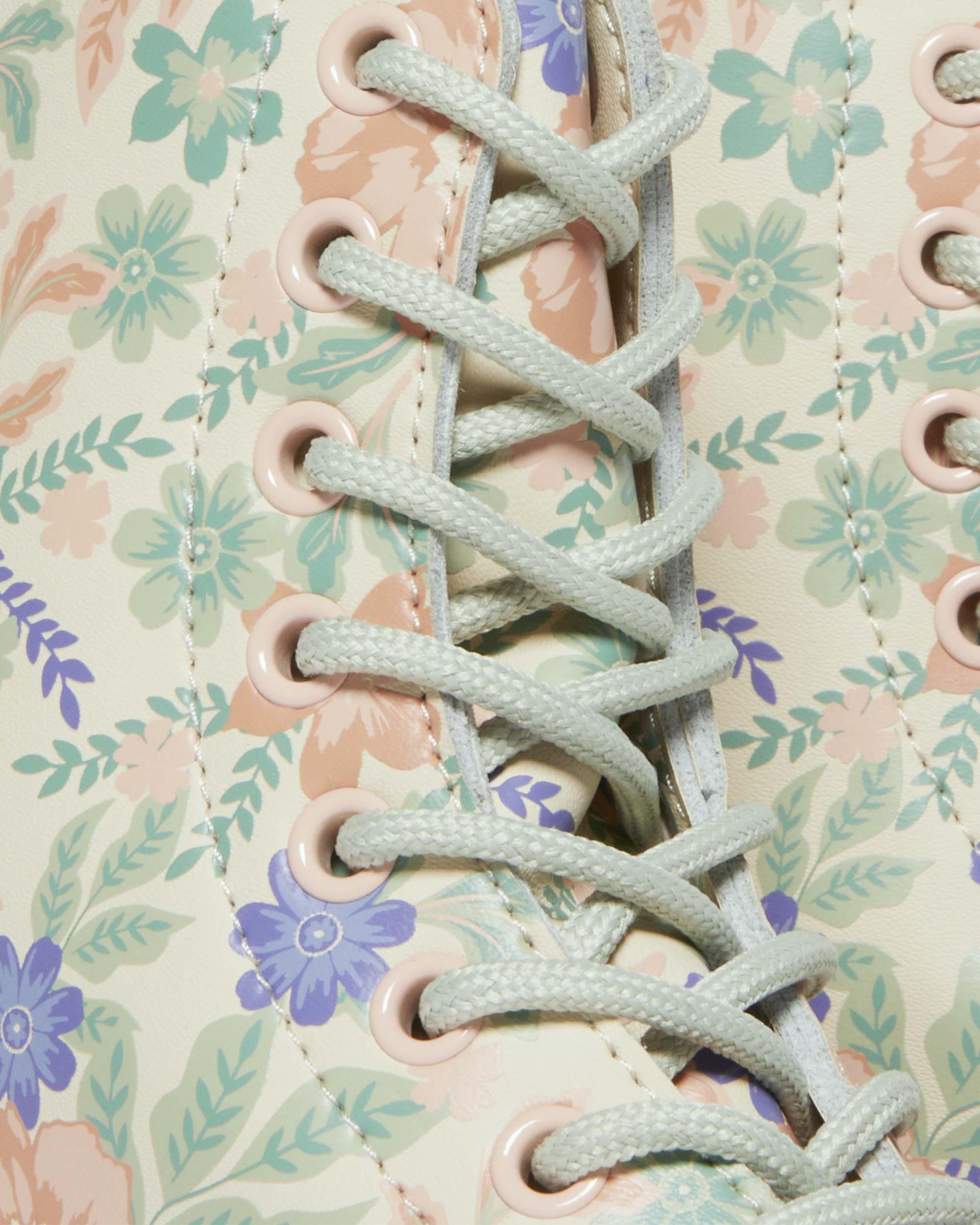 1460 Pascal Floral kängor i återvunnet läder
