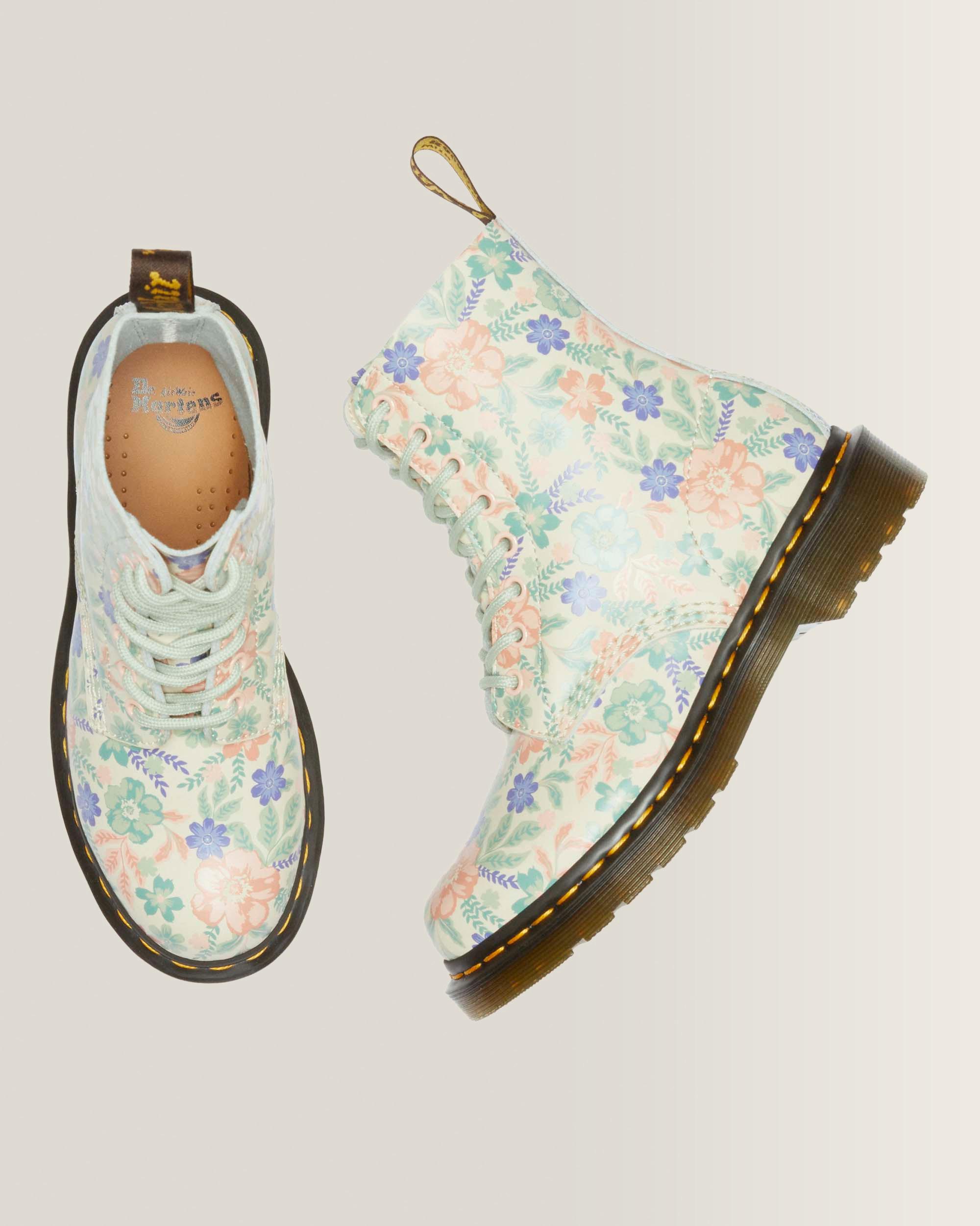 Botas 1460 Pascal Floral de piel
