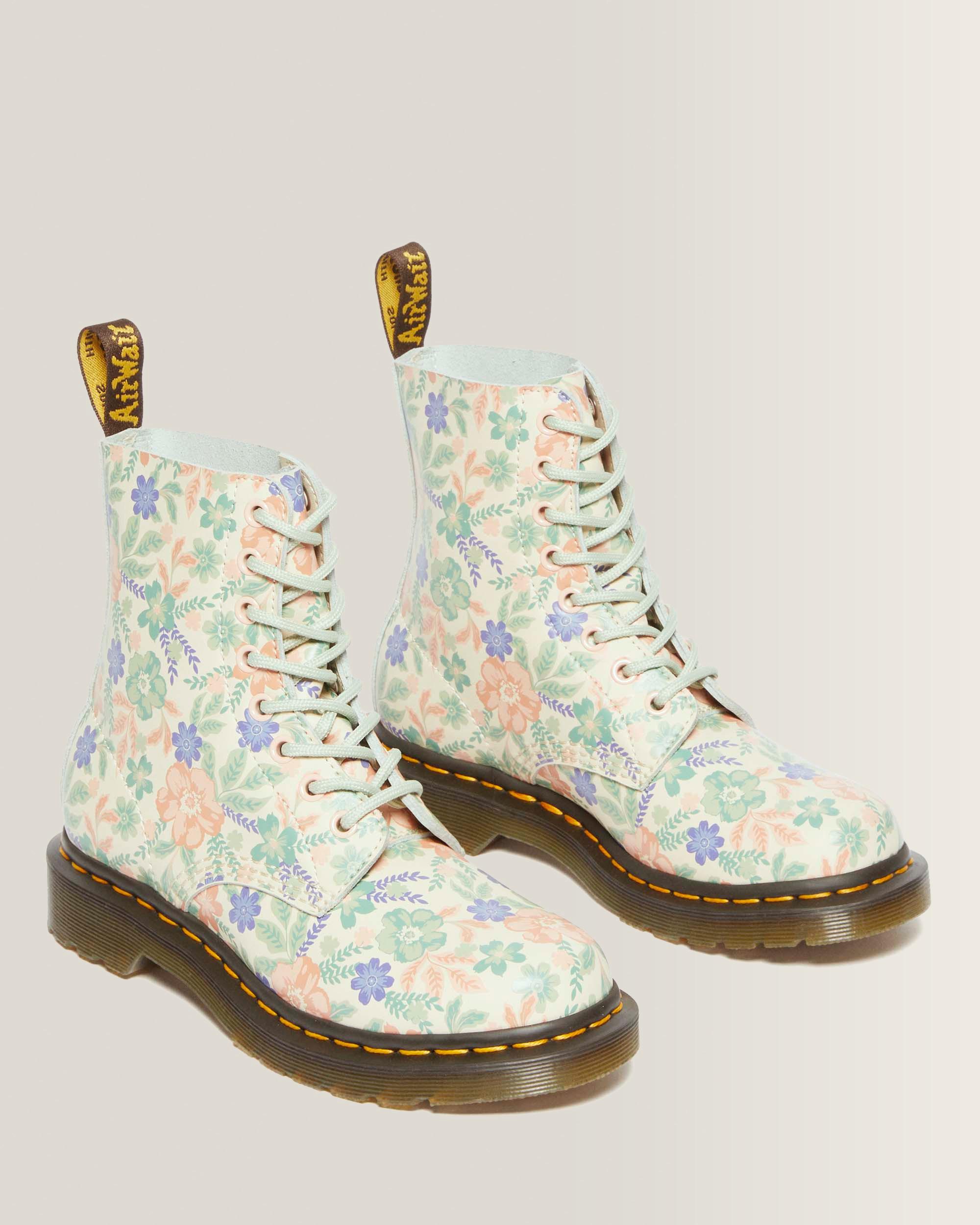 Botas 1460 Pascal Floral de piel