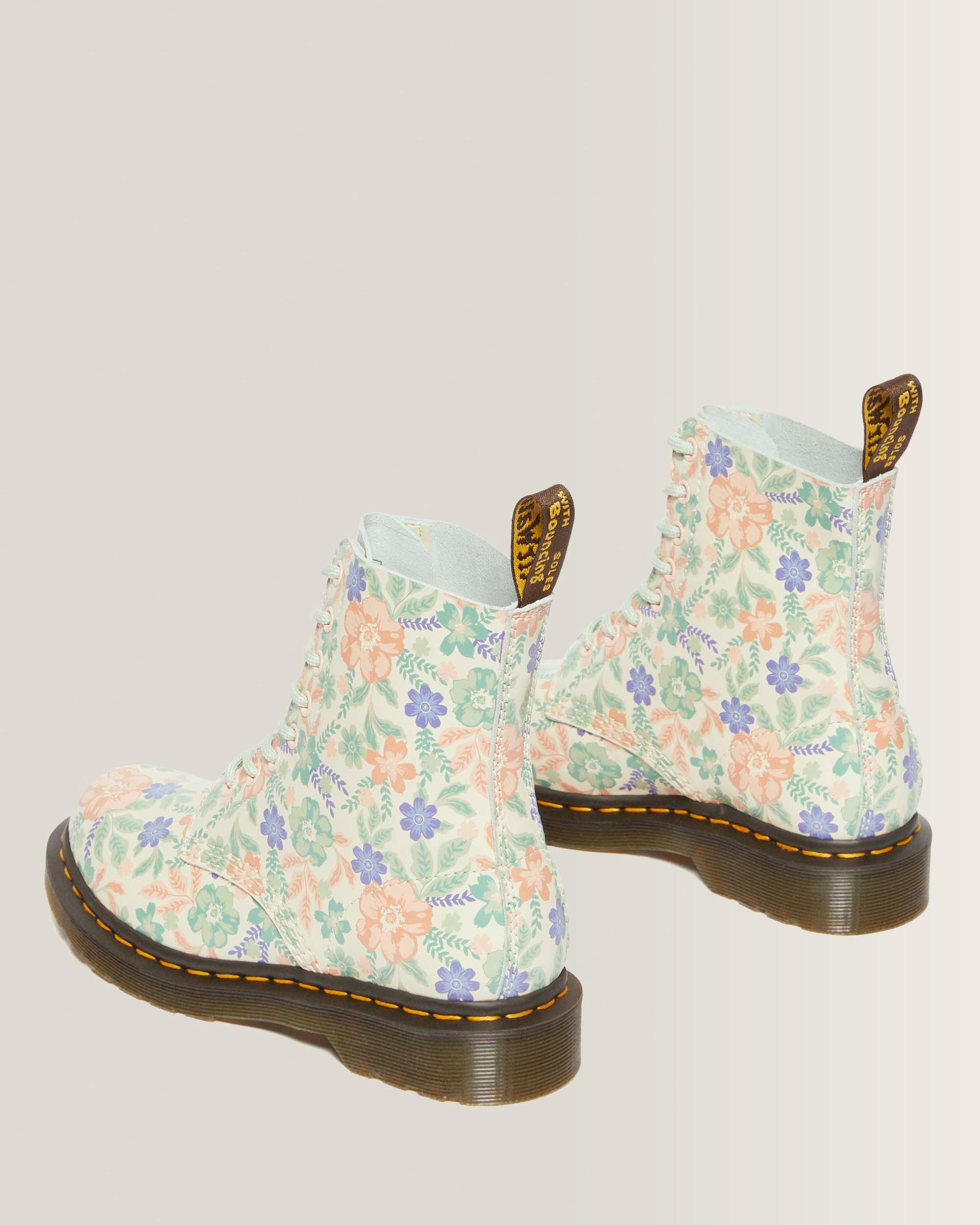Botas 1460 Pascal Floral de piel