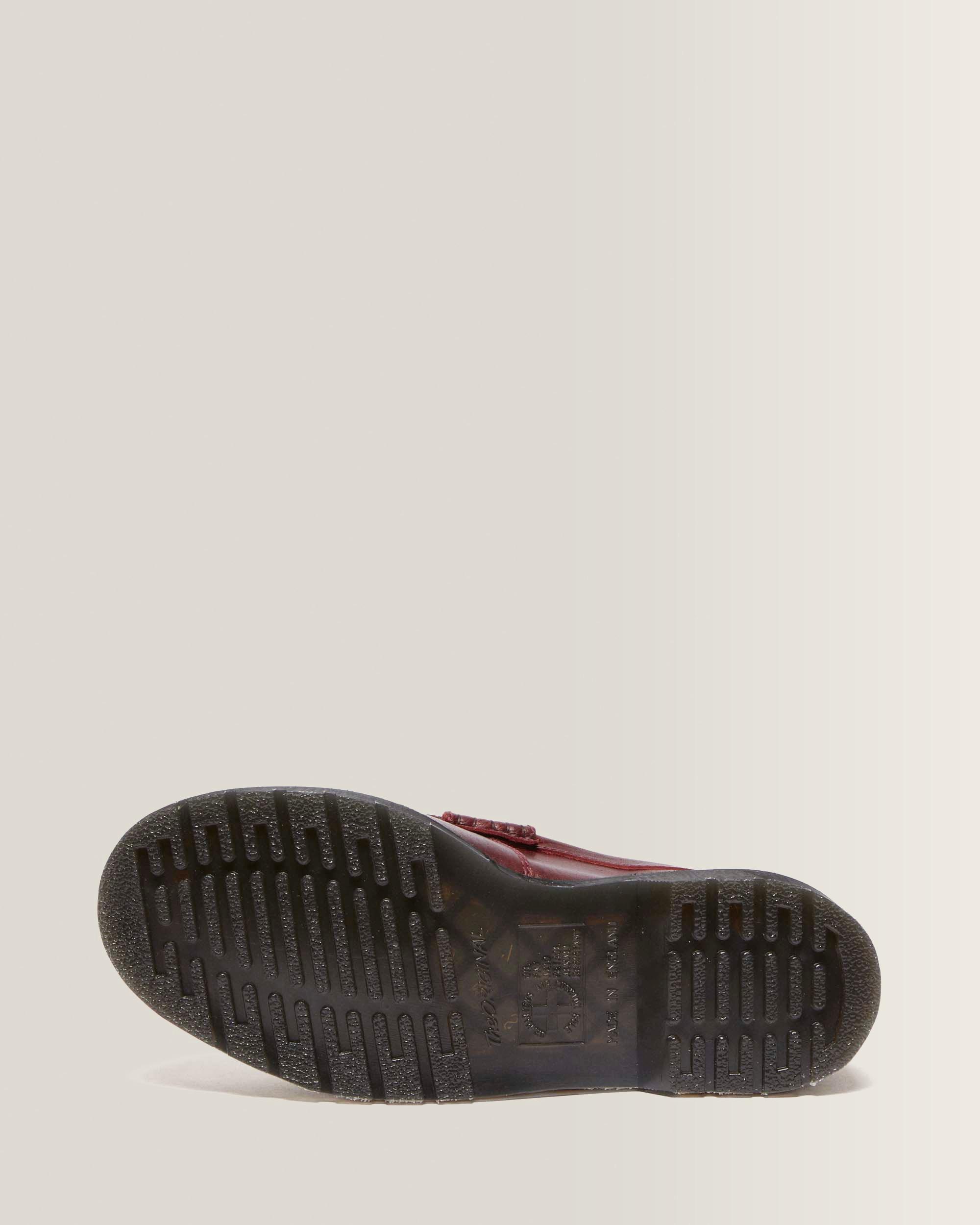 Penton tvåfärgade loafers i läder