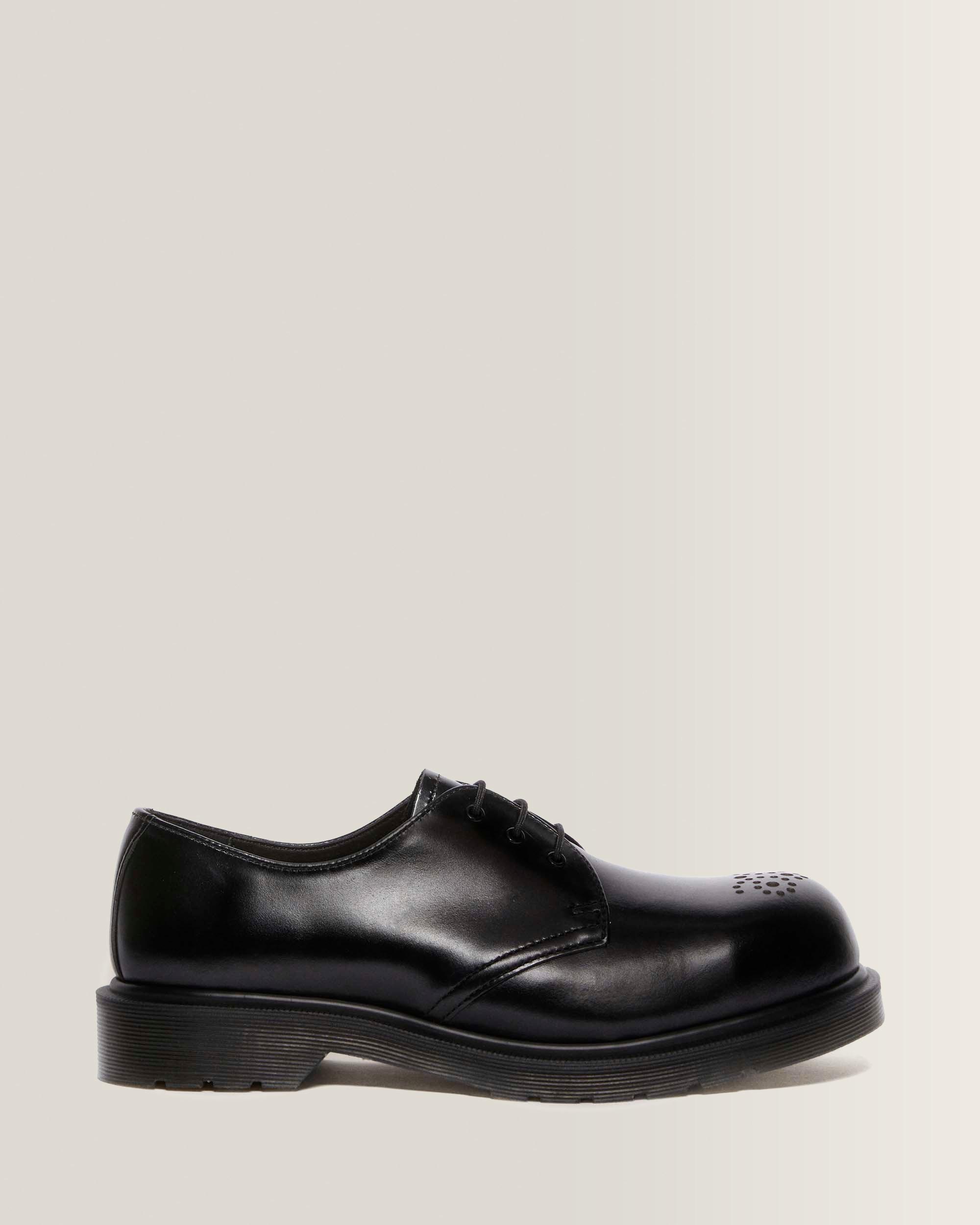 Zapatos 1461 de piel Analine con puntera de acero