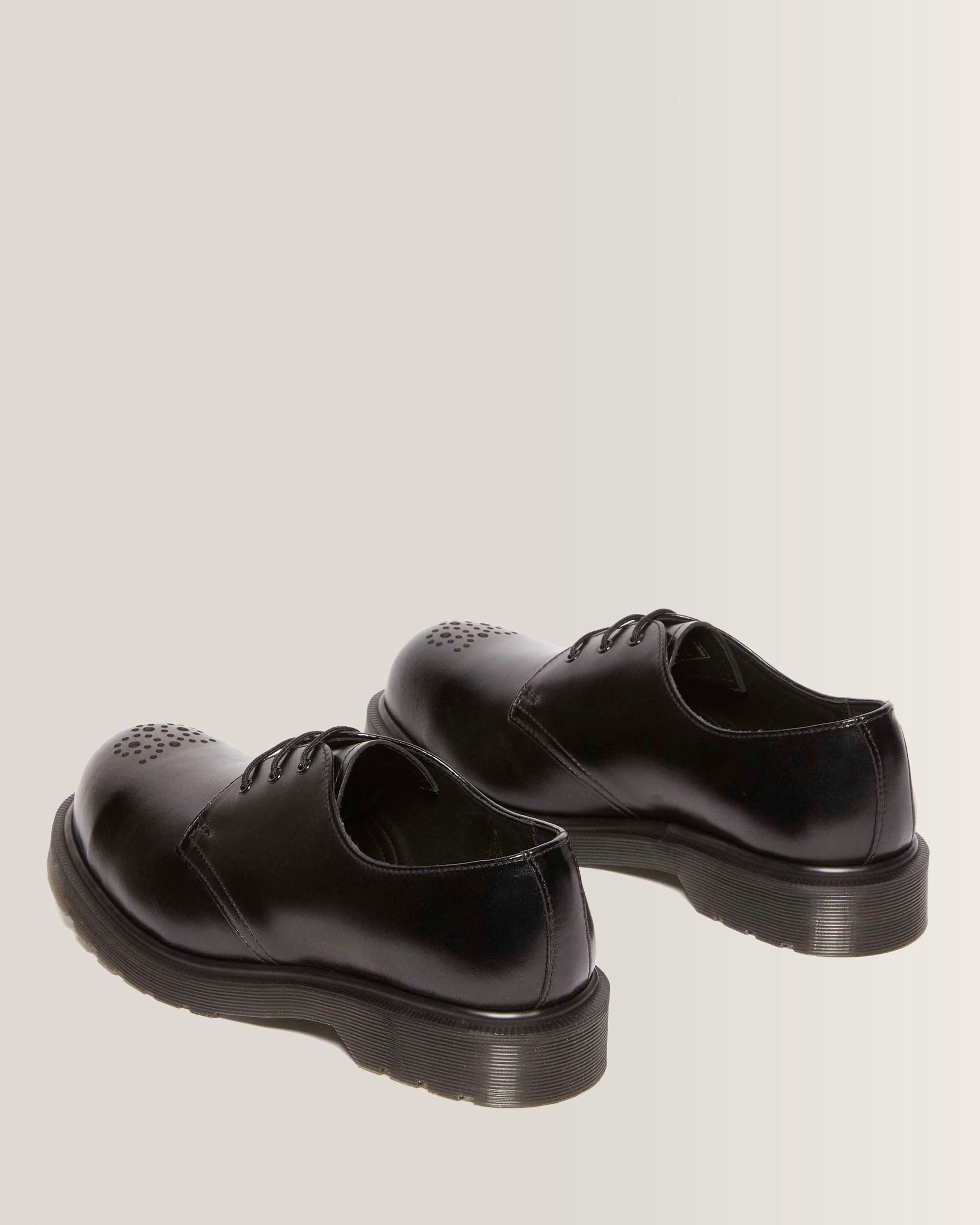 Zapatos 1461 de piel Analine con puntera de acero