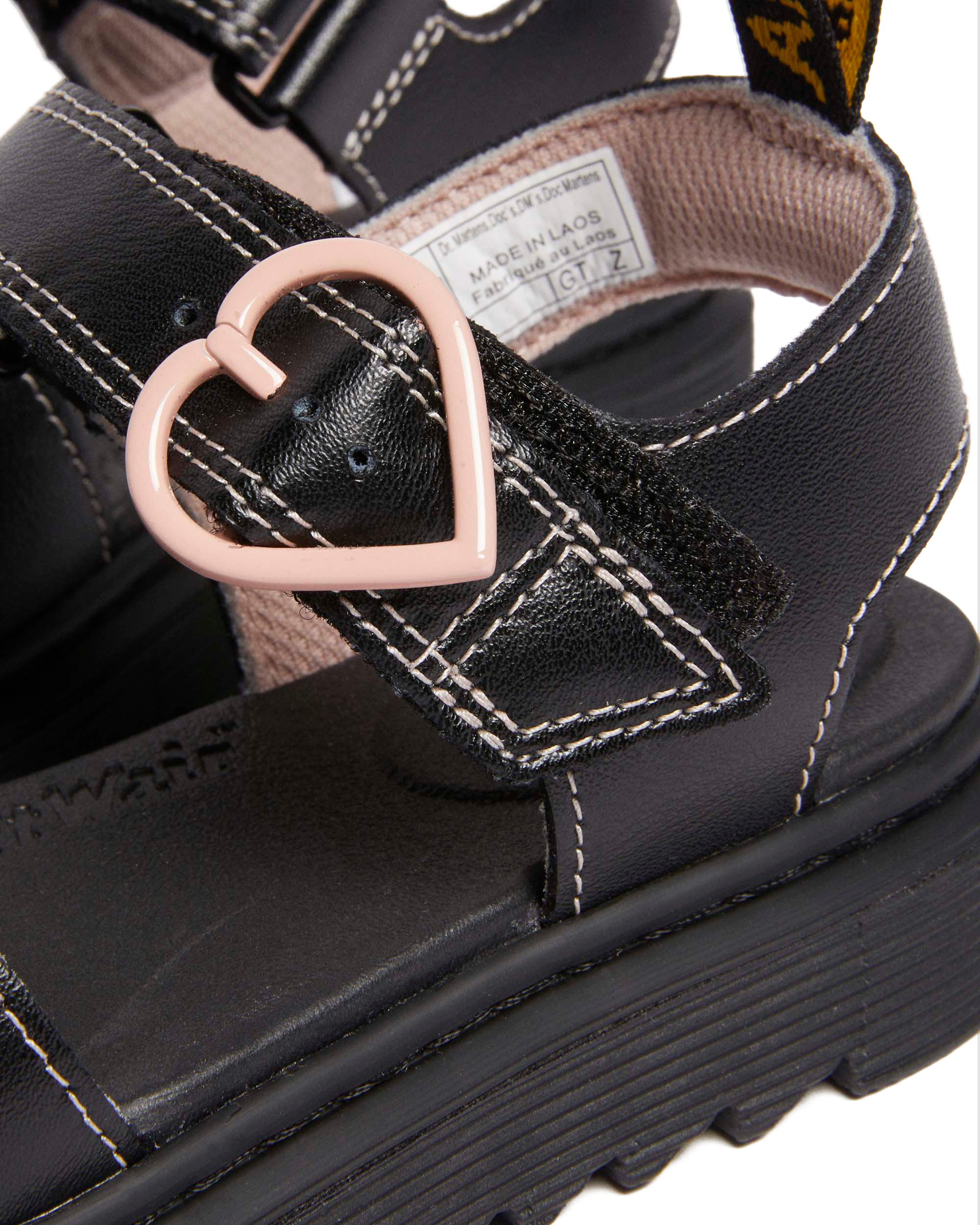 Junior Marlow Hearts Leather Sandals