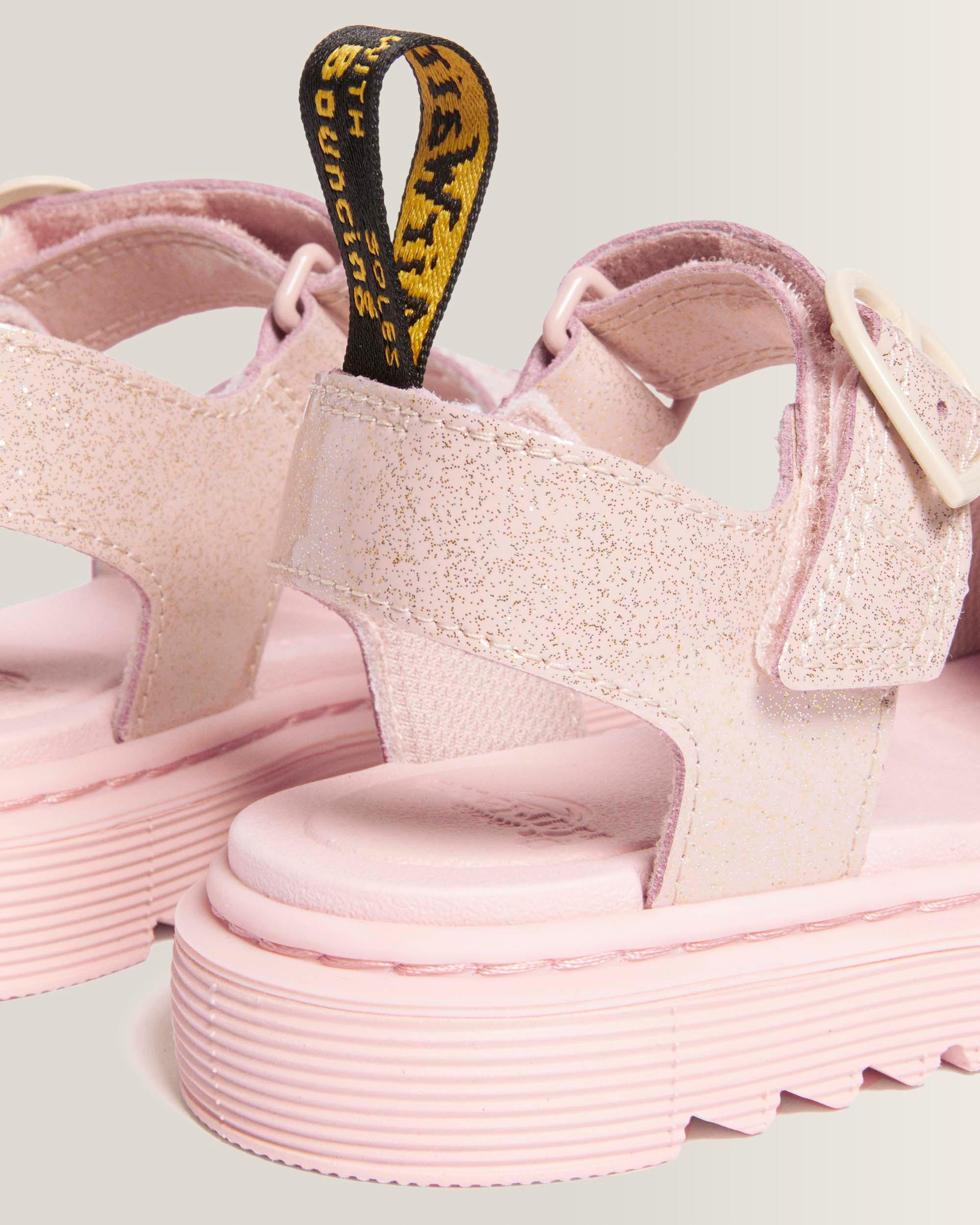 Junior Marlow Hearts Glitter Sandals