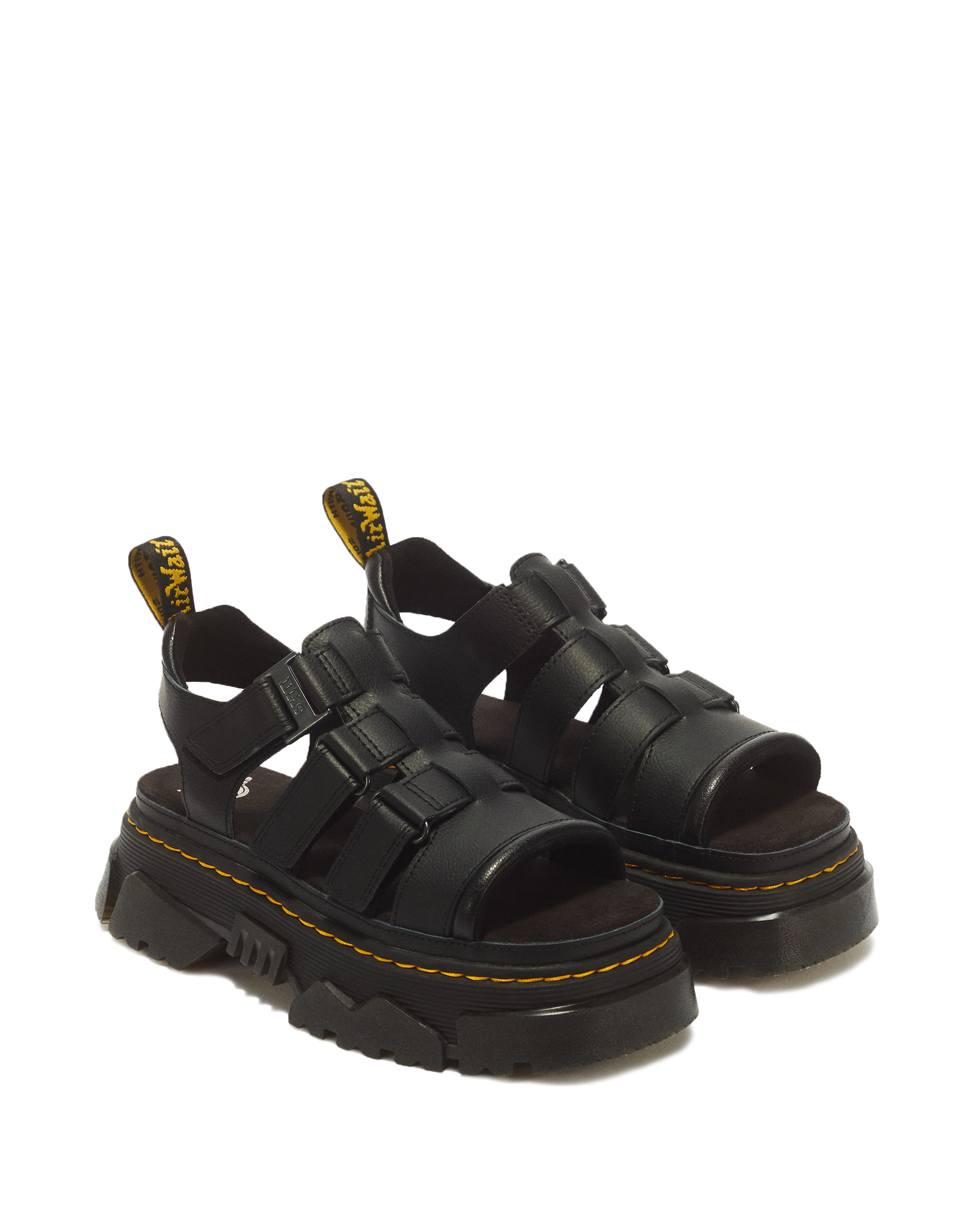 靴 Dr. Martens MATTISON 3S Mattison 3 Strap Sandals in Black | Dr. Martens™