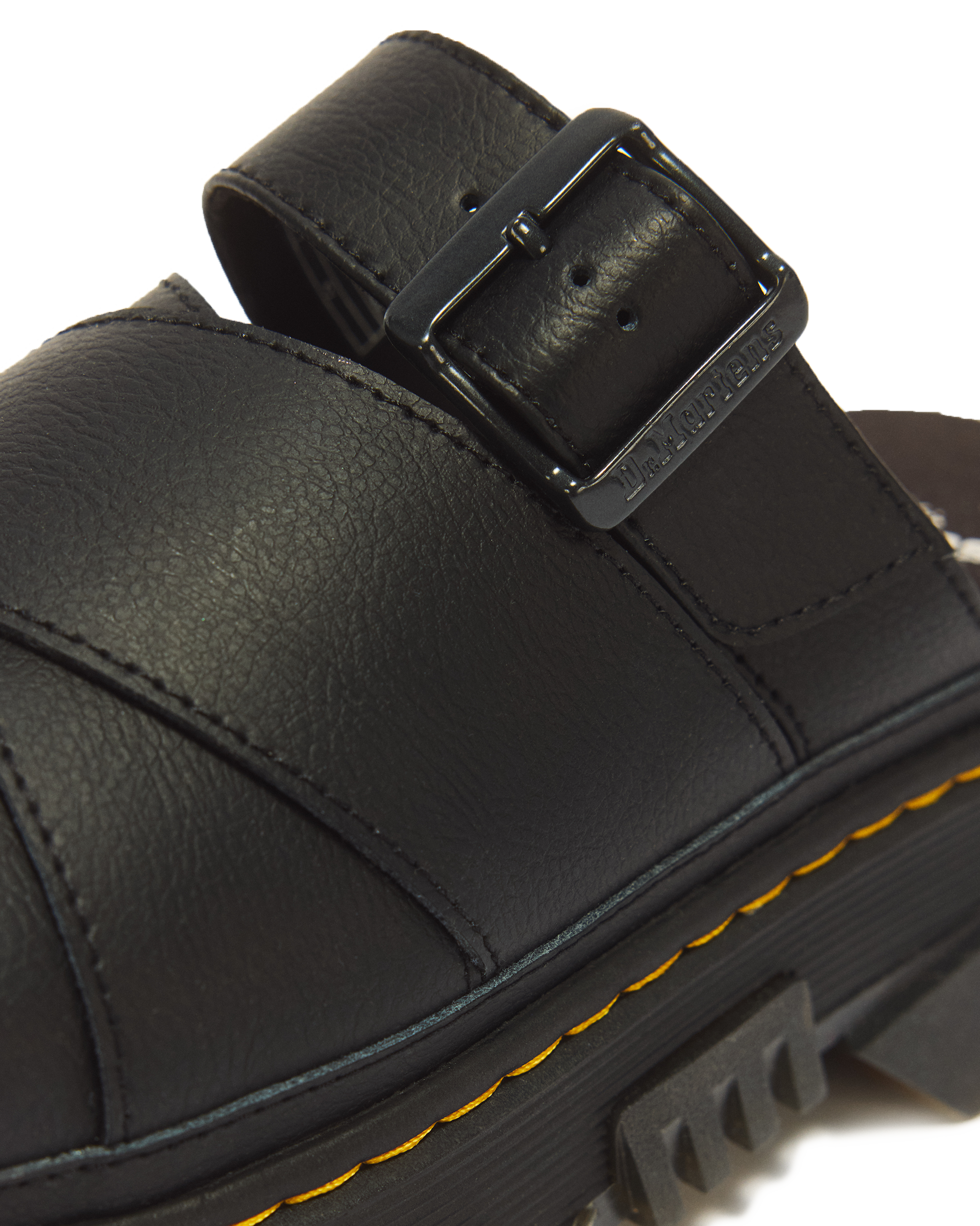 Mattison Slide Sandals in Black | Dr. Martens™