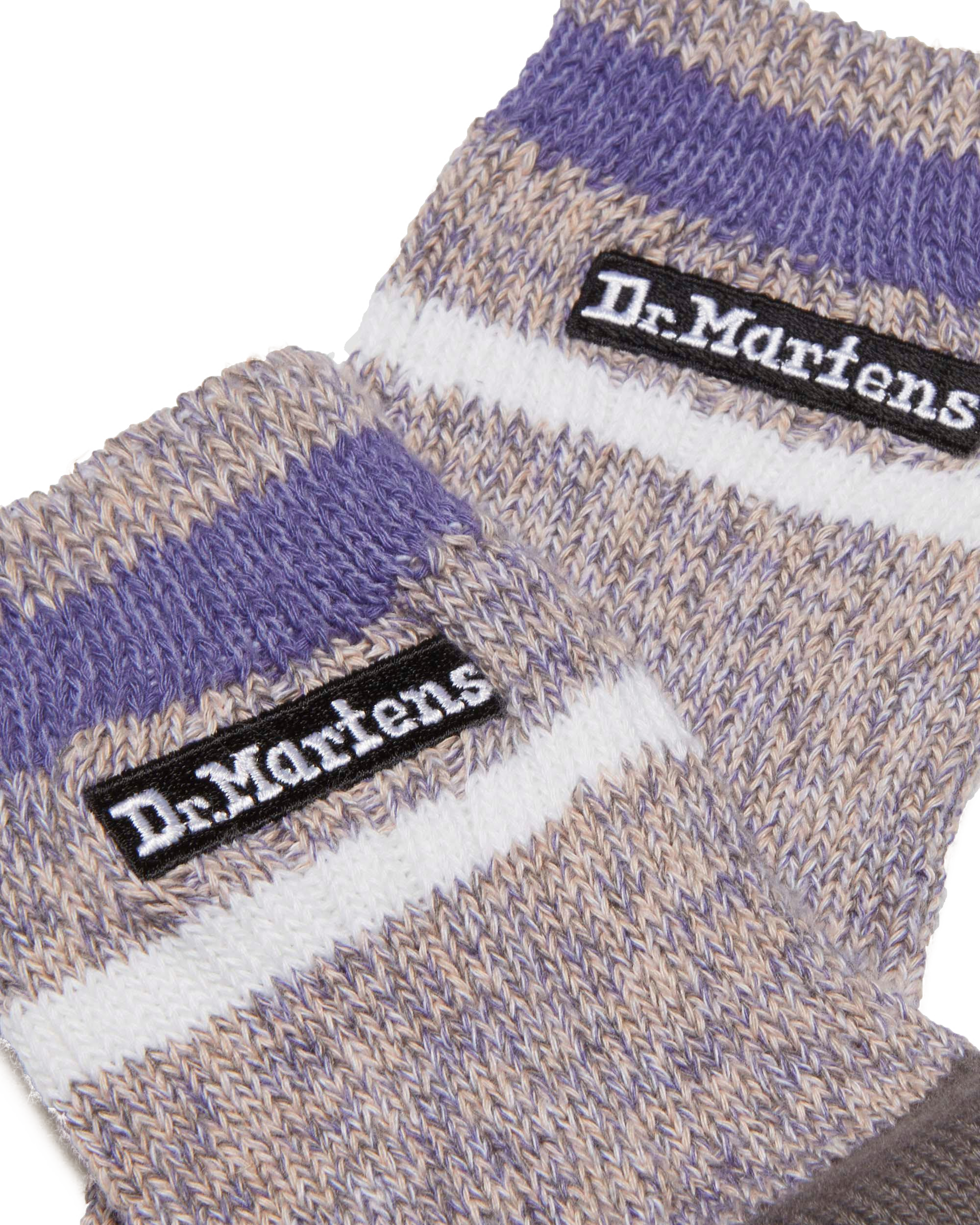Short Marl Cotton Blend Socks
