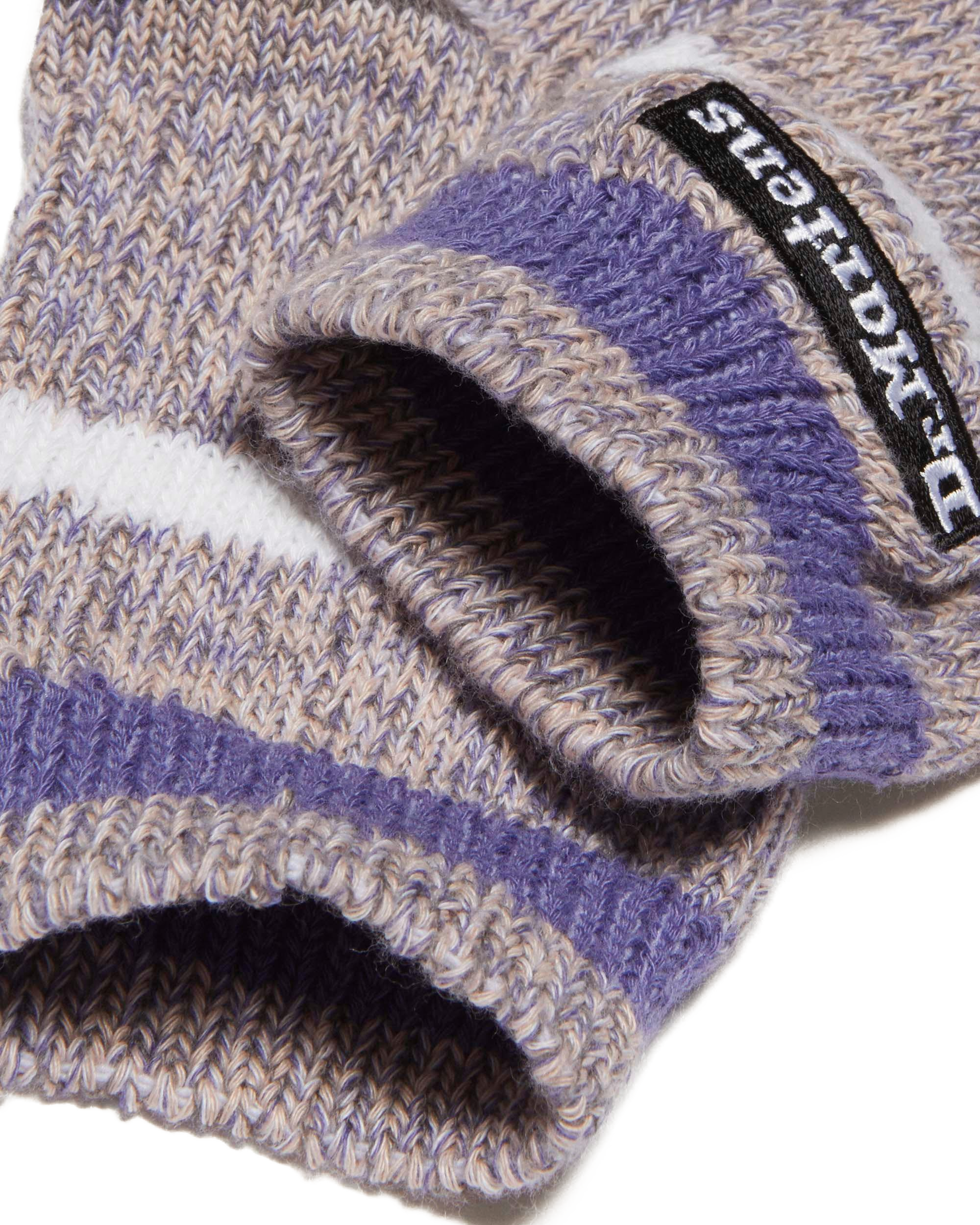 Short Marl Cotton Blend Socks