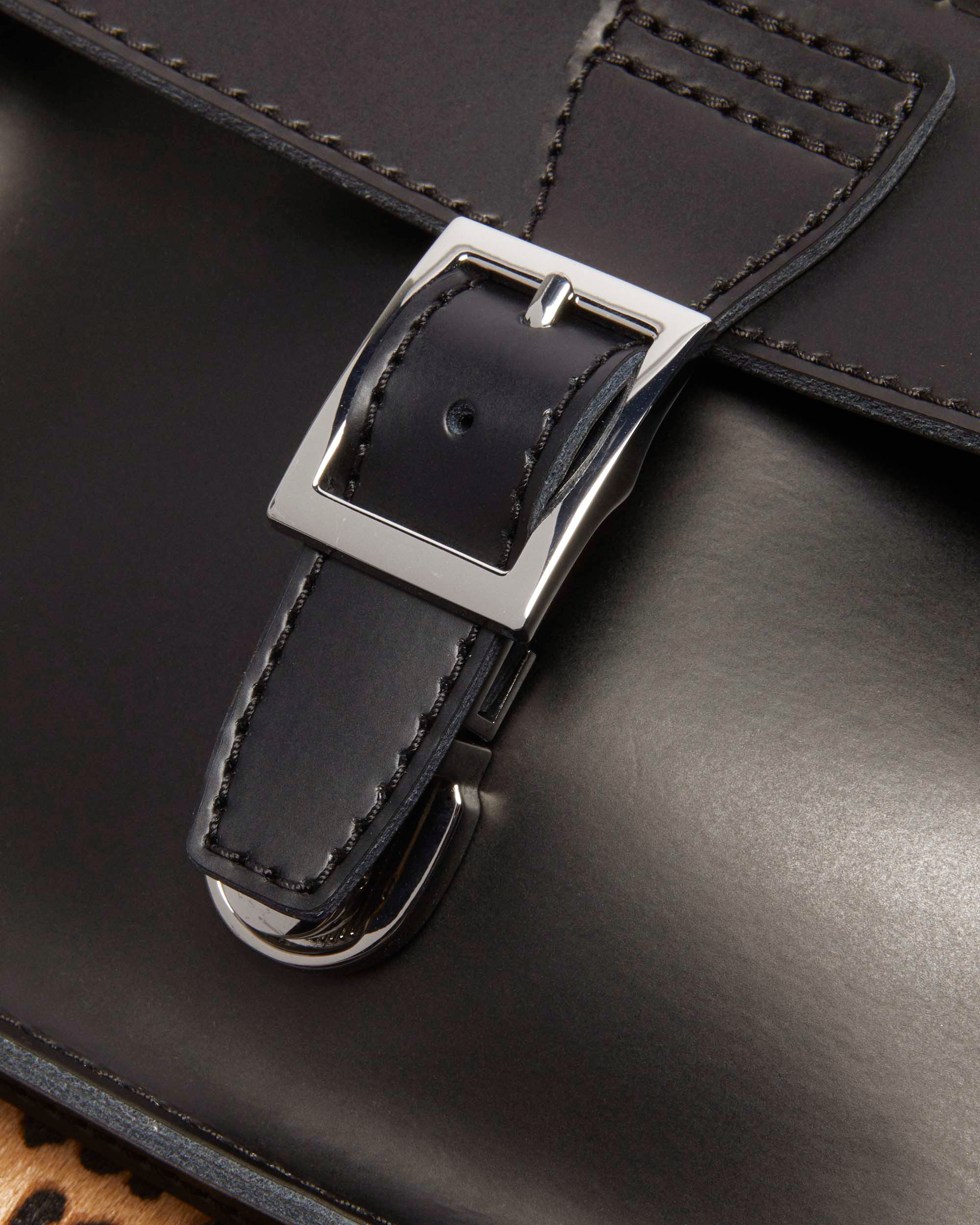 Luipaard Hair-On Kiev leren Hartvormige tas