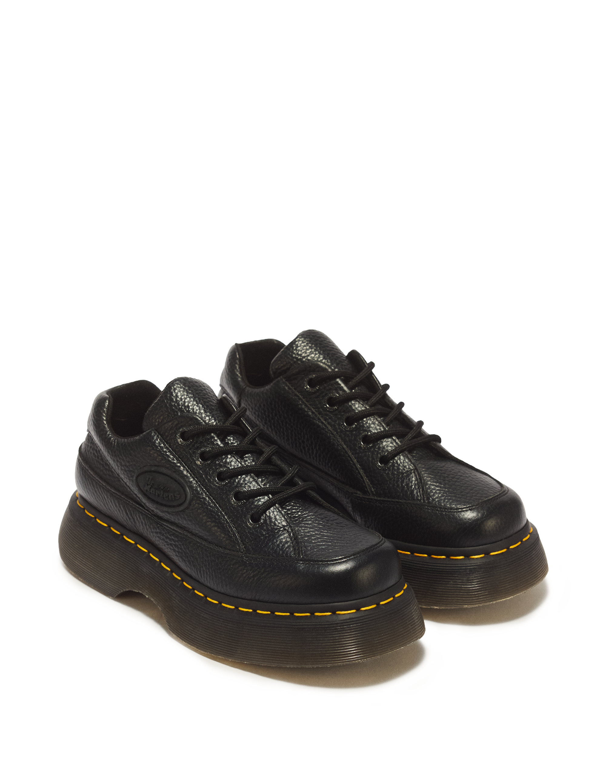Buzz 5-Eye Milled Nappa Leather Shoes