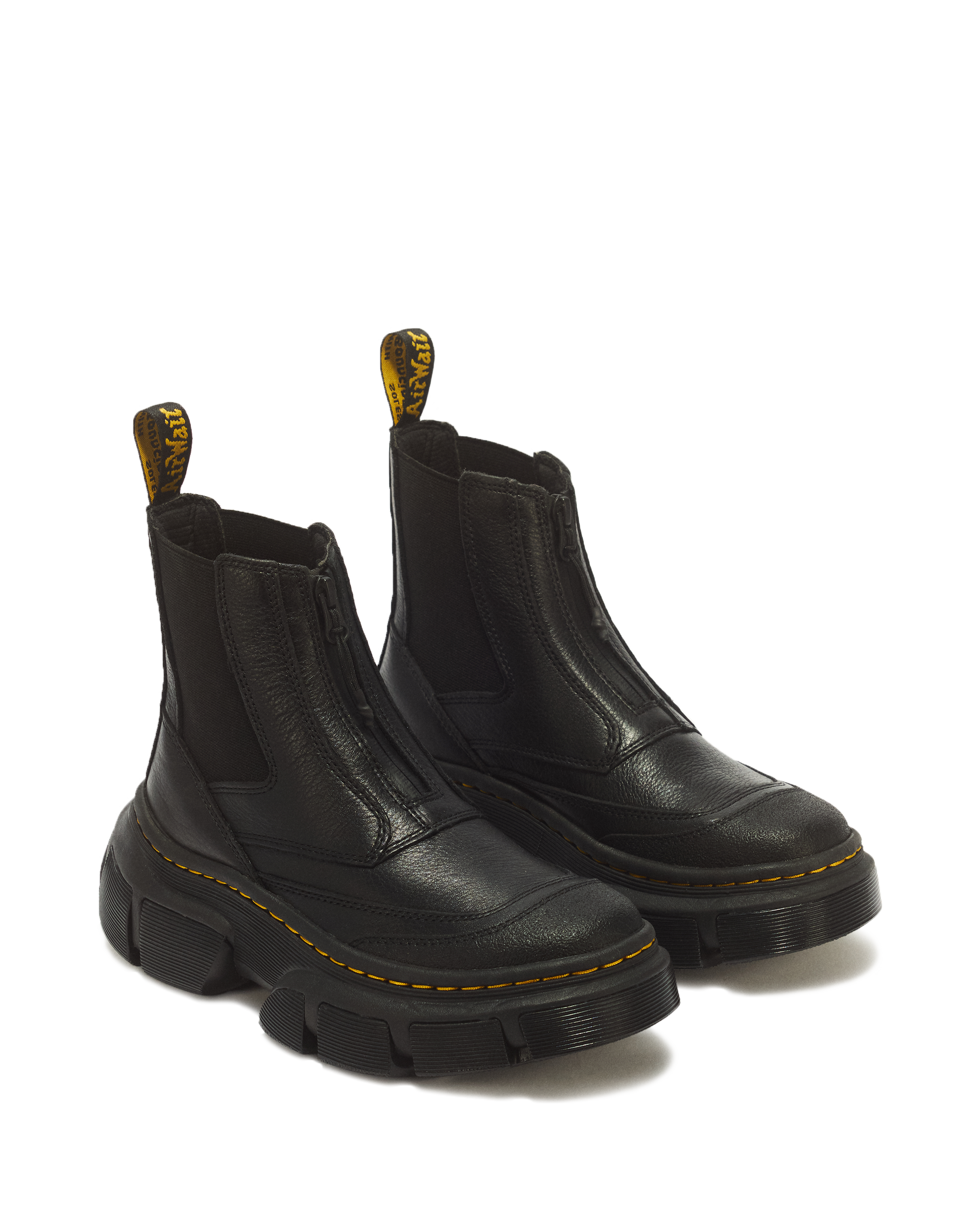 Dmxl Zip Chelsea Leather Boots in Black | Dr. Martens™