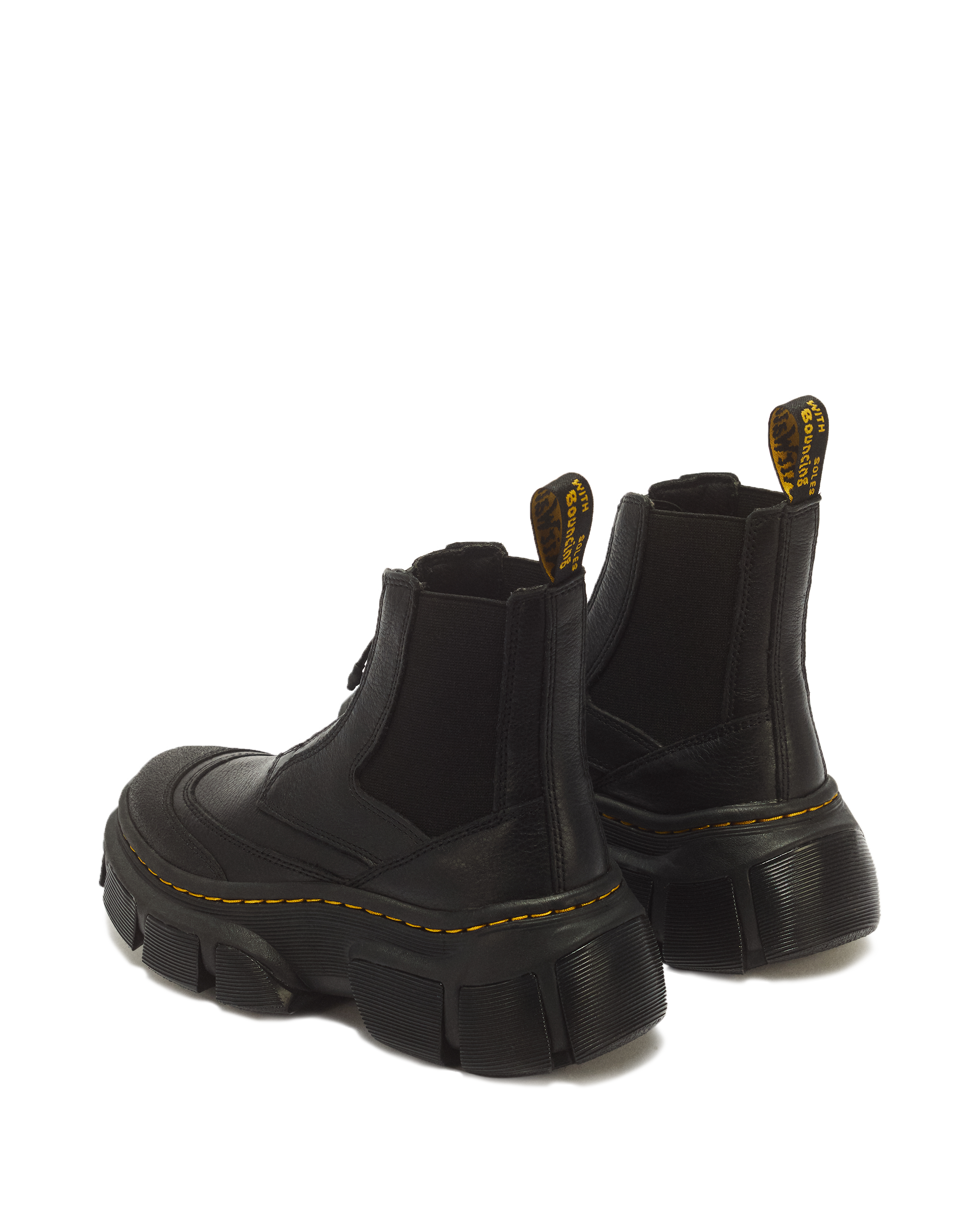 りーまー Dmxl Zip Chelsea Leather Boots in Black | Dr. Martens™