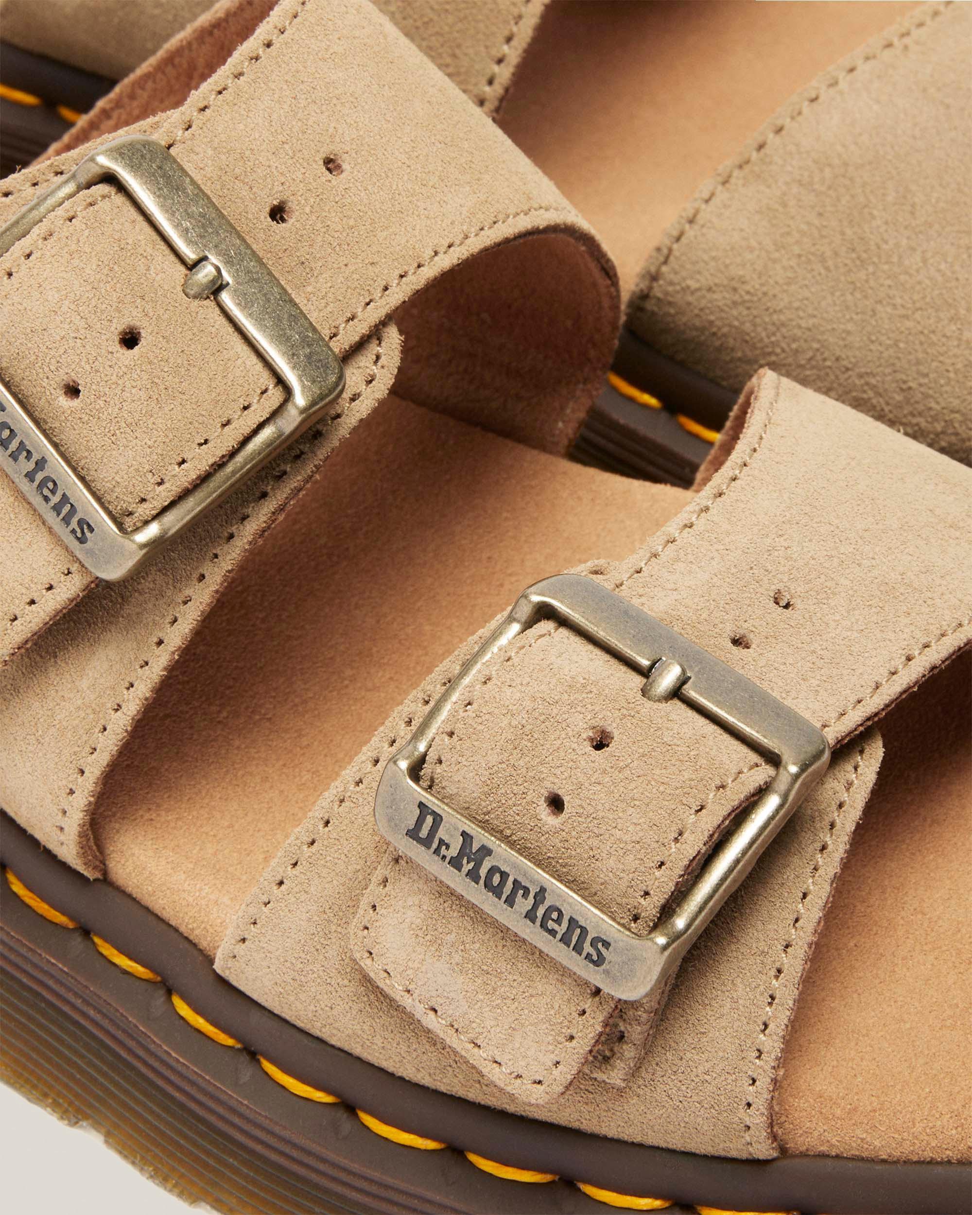 Josef Suede Slide Sandals