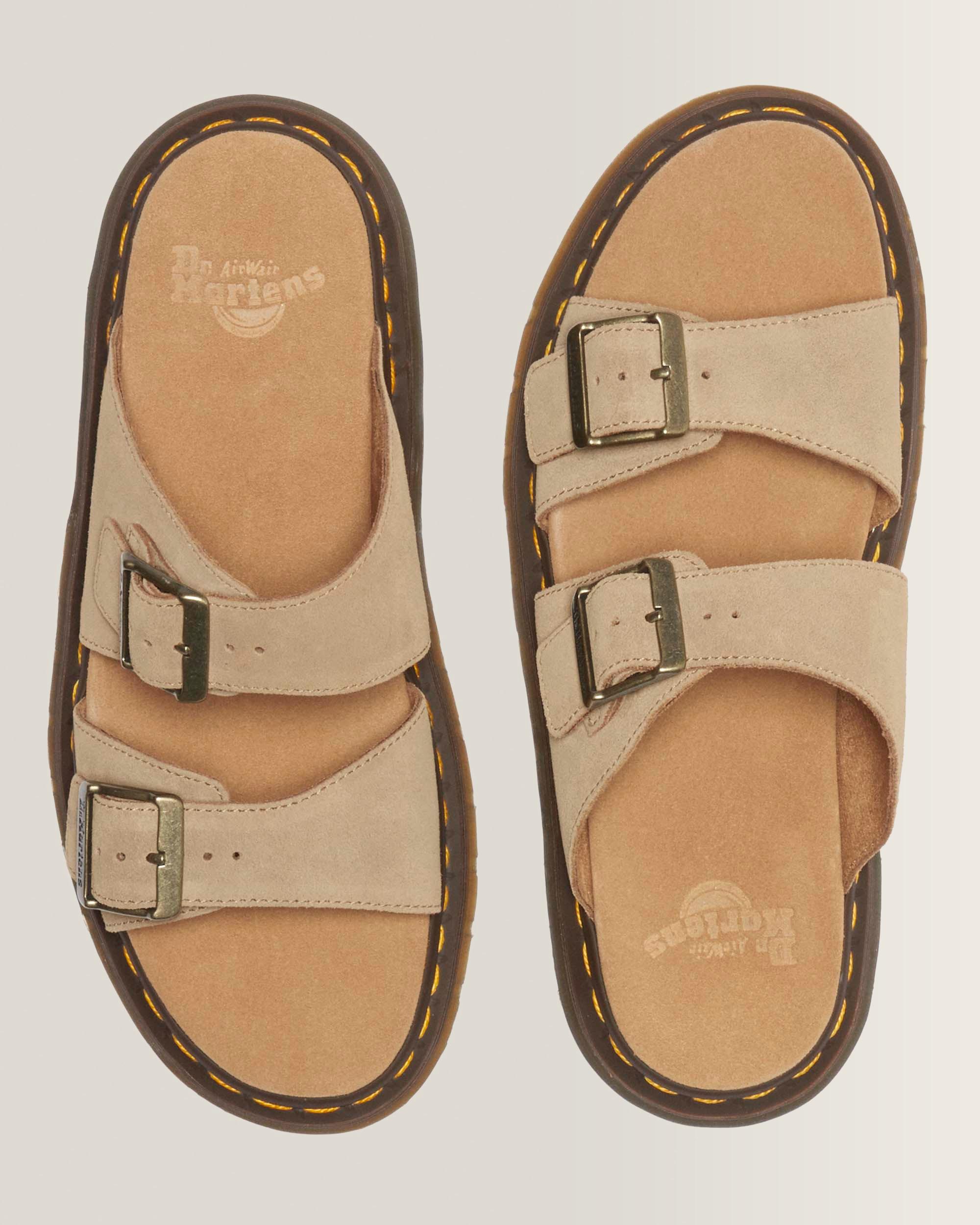 Josef Suede Slide Sandals
