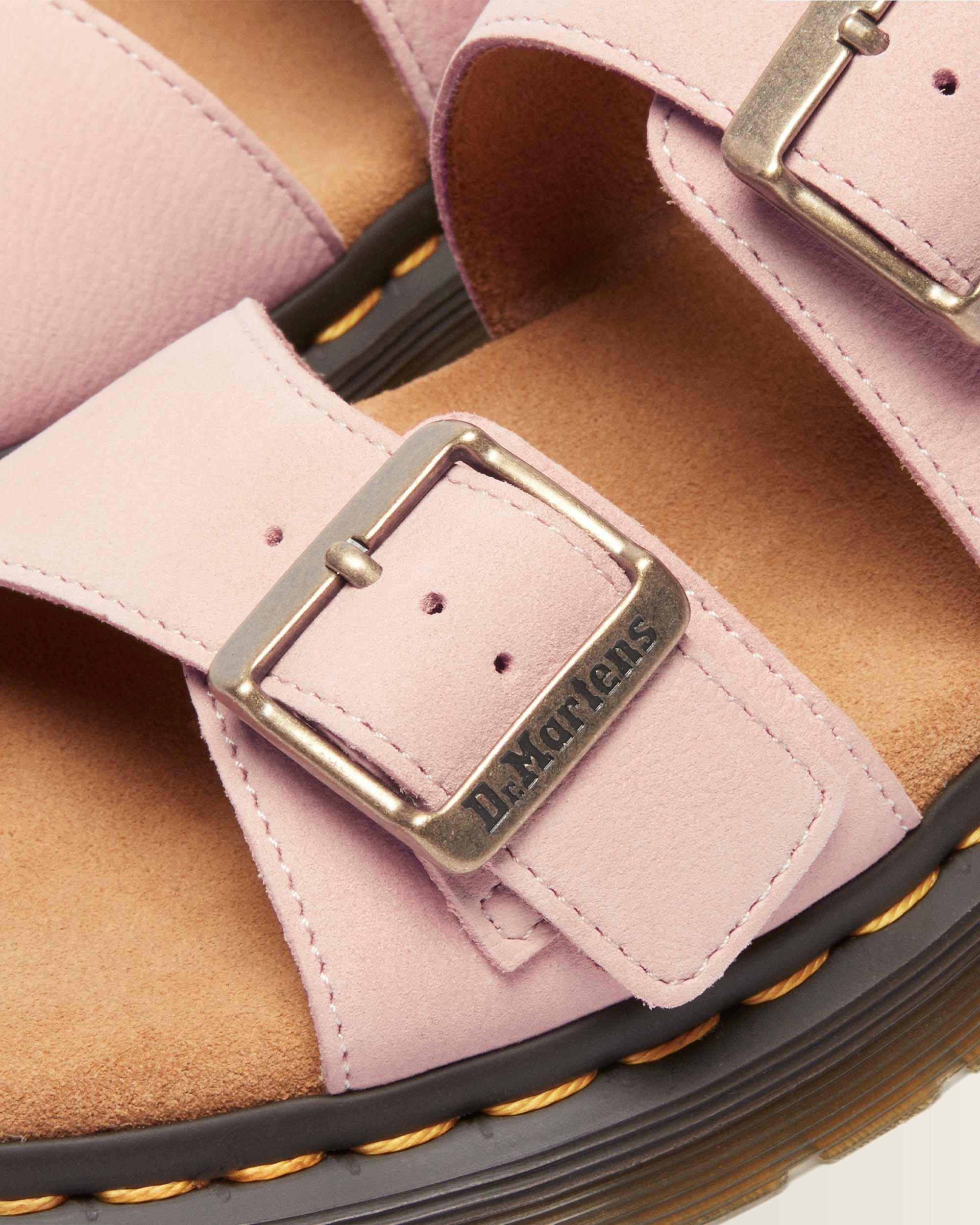 Josef Nubuck leather slide sandals