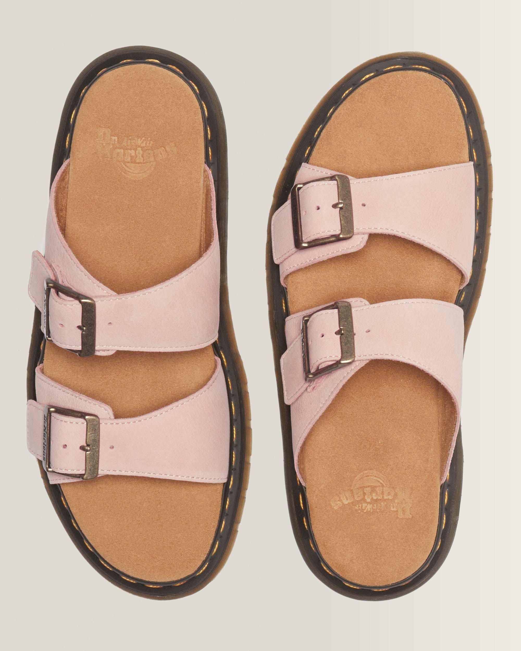 Josef Nubuck leather slide sandals