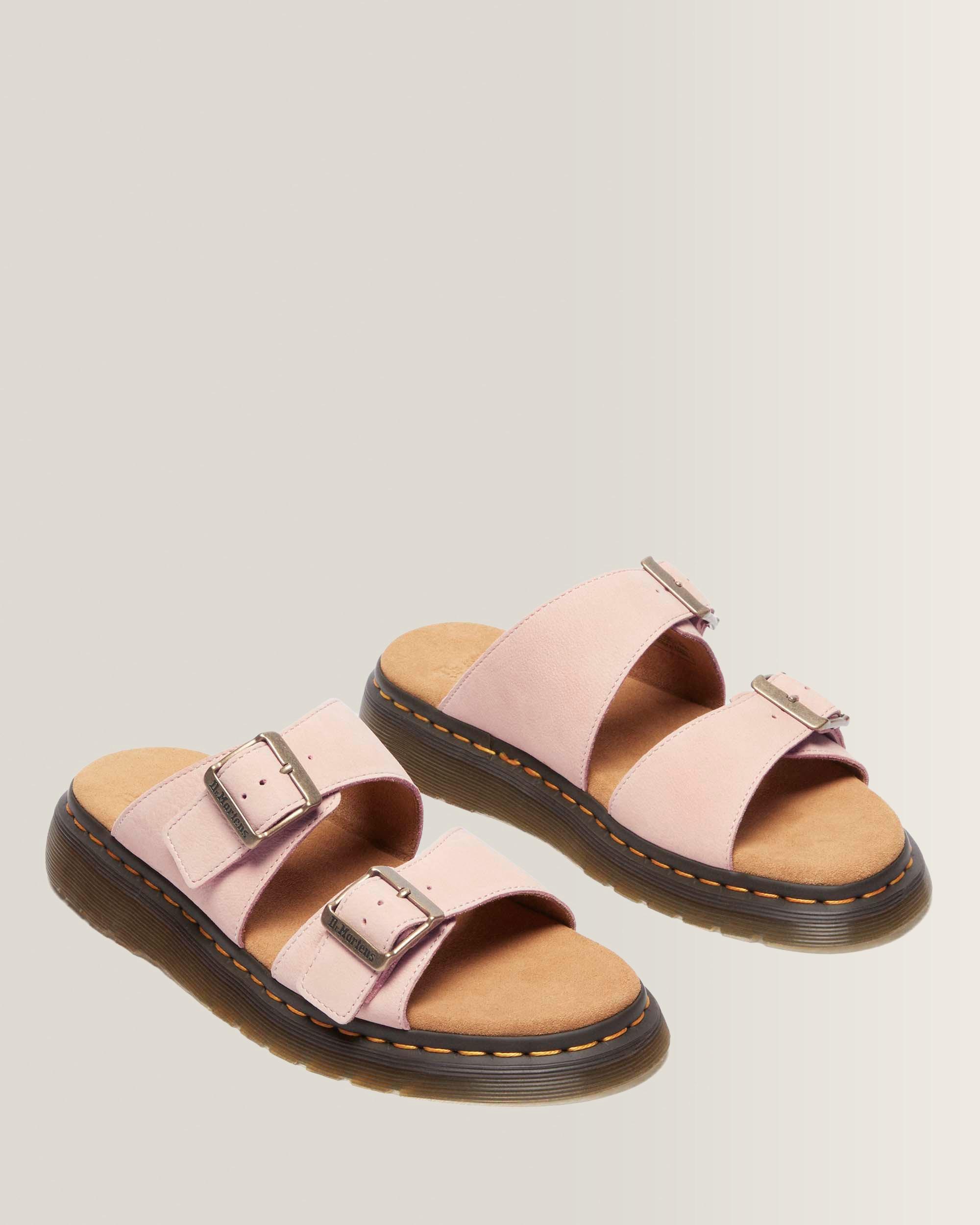 Josef Nubuck leather slide sandals