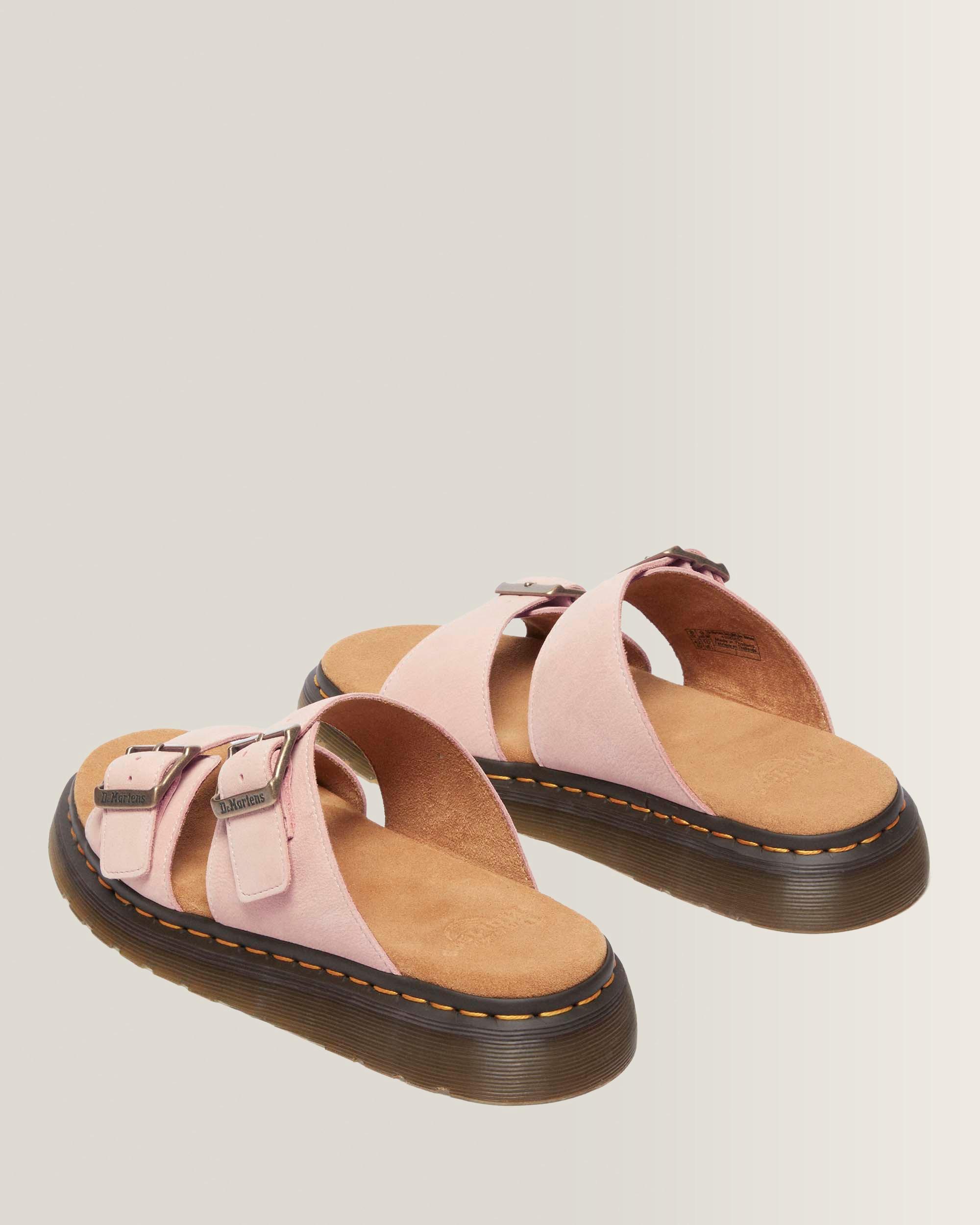 Josef Nubuck leather slide sandals