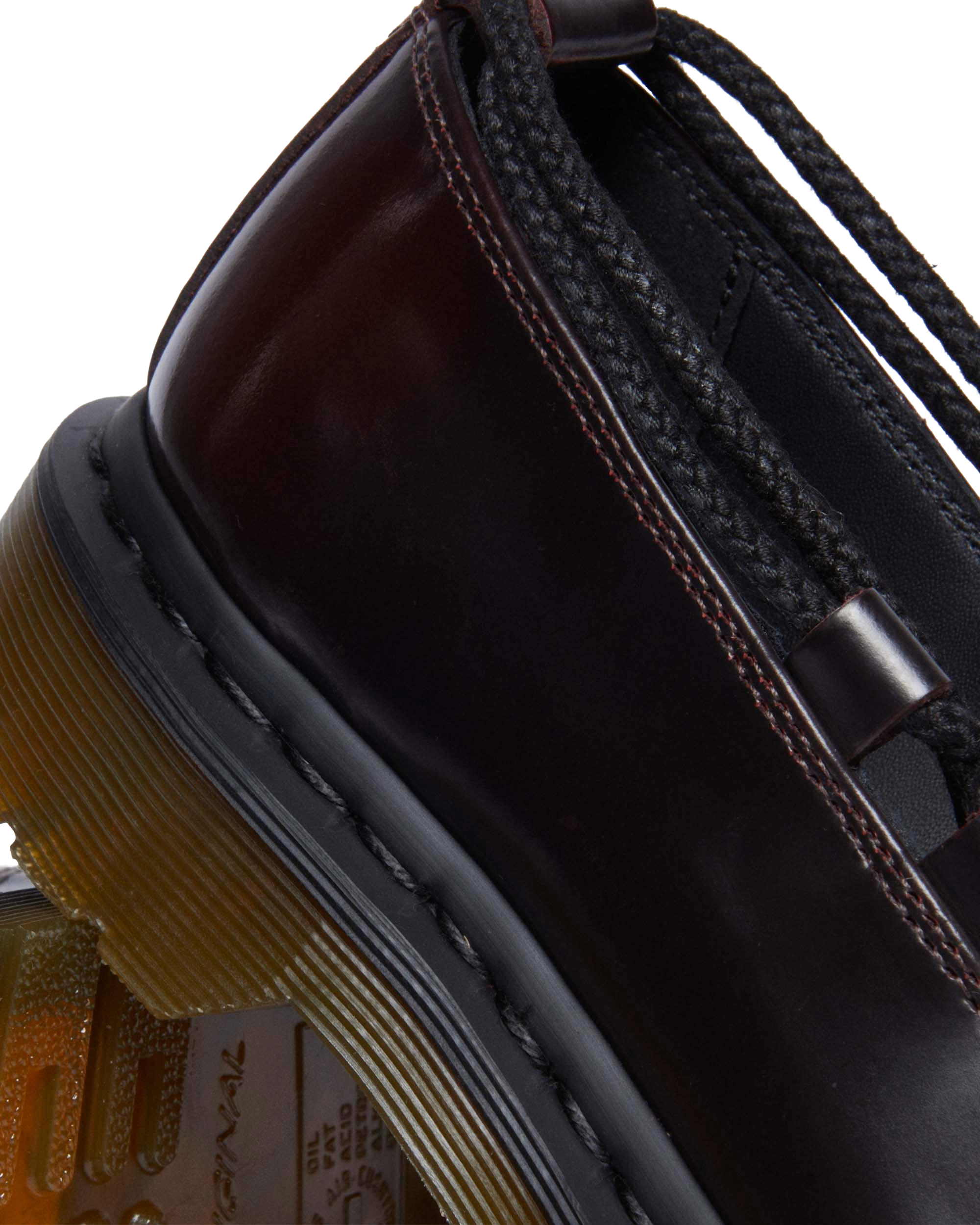 Балетки Dr. Martens Elphie II leather ballet flats, цвет: Вишнёвый красный — фото 2