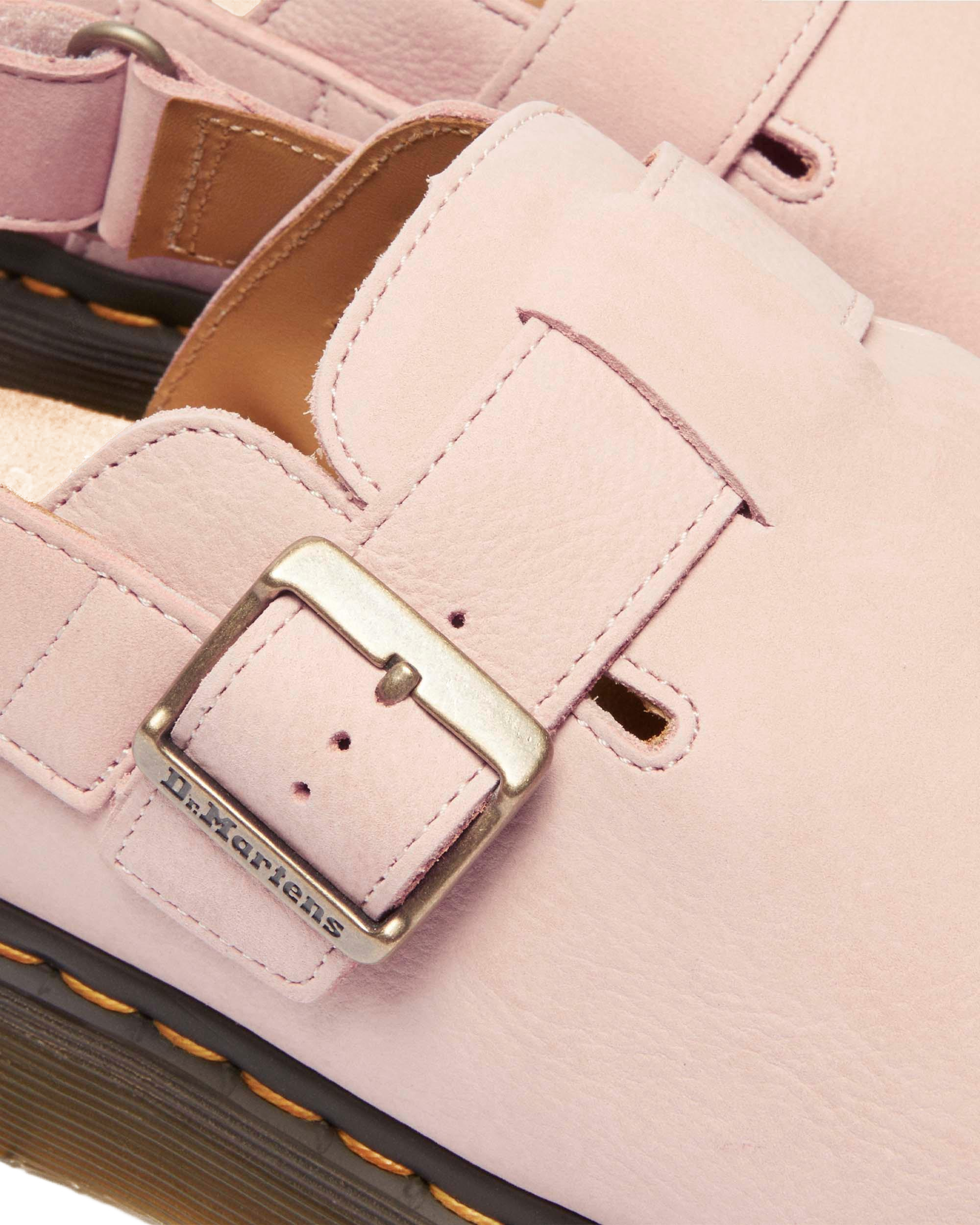 未使用Dr.Martens JORGE II ライトピンク UK5 Jorge Ii Nubuck Leather Mules in POWDER PINK | Dr. Martens™