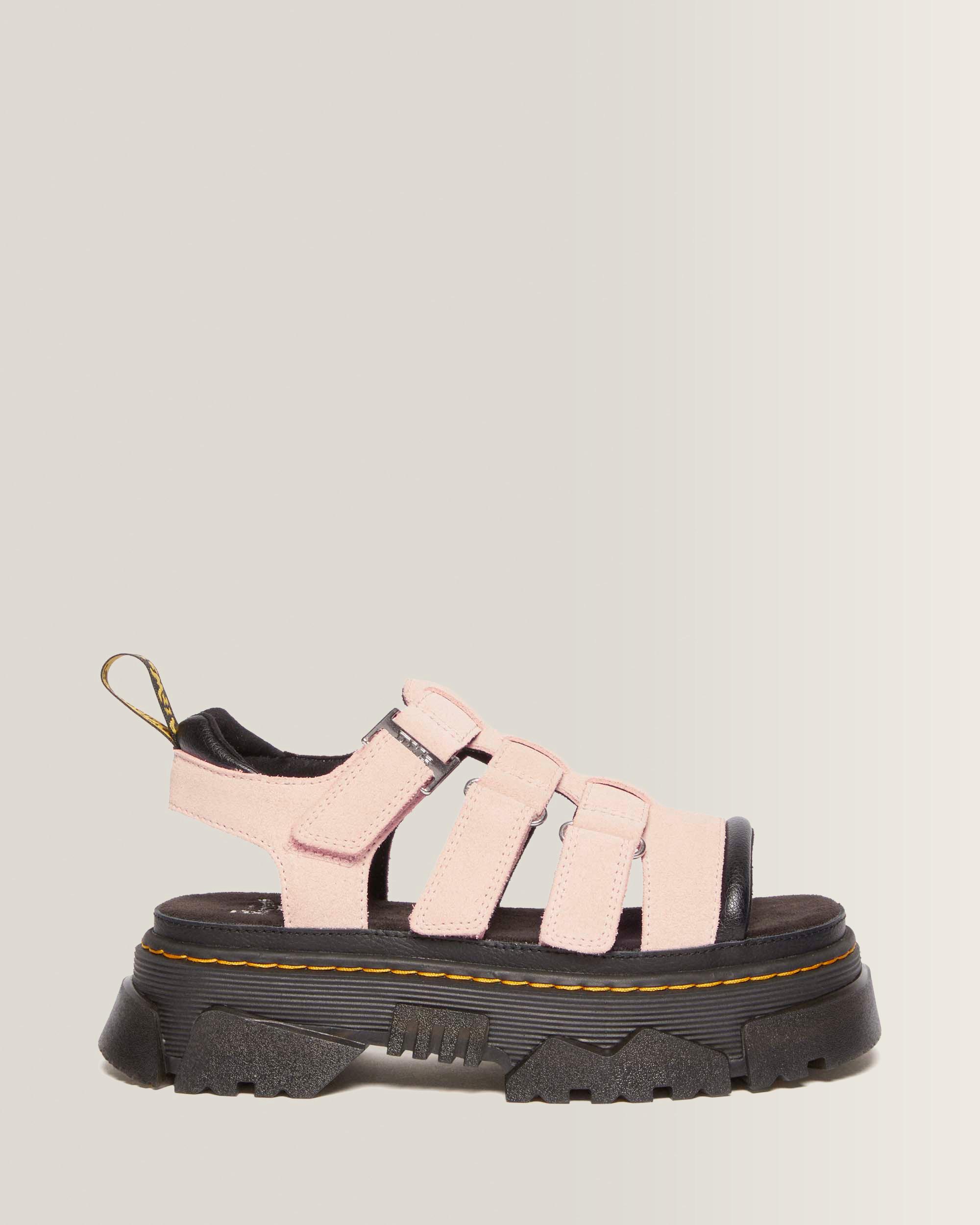 Mattison 3 Strap Sandals in Powder Pink | Dr. Martens™