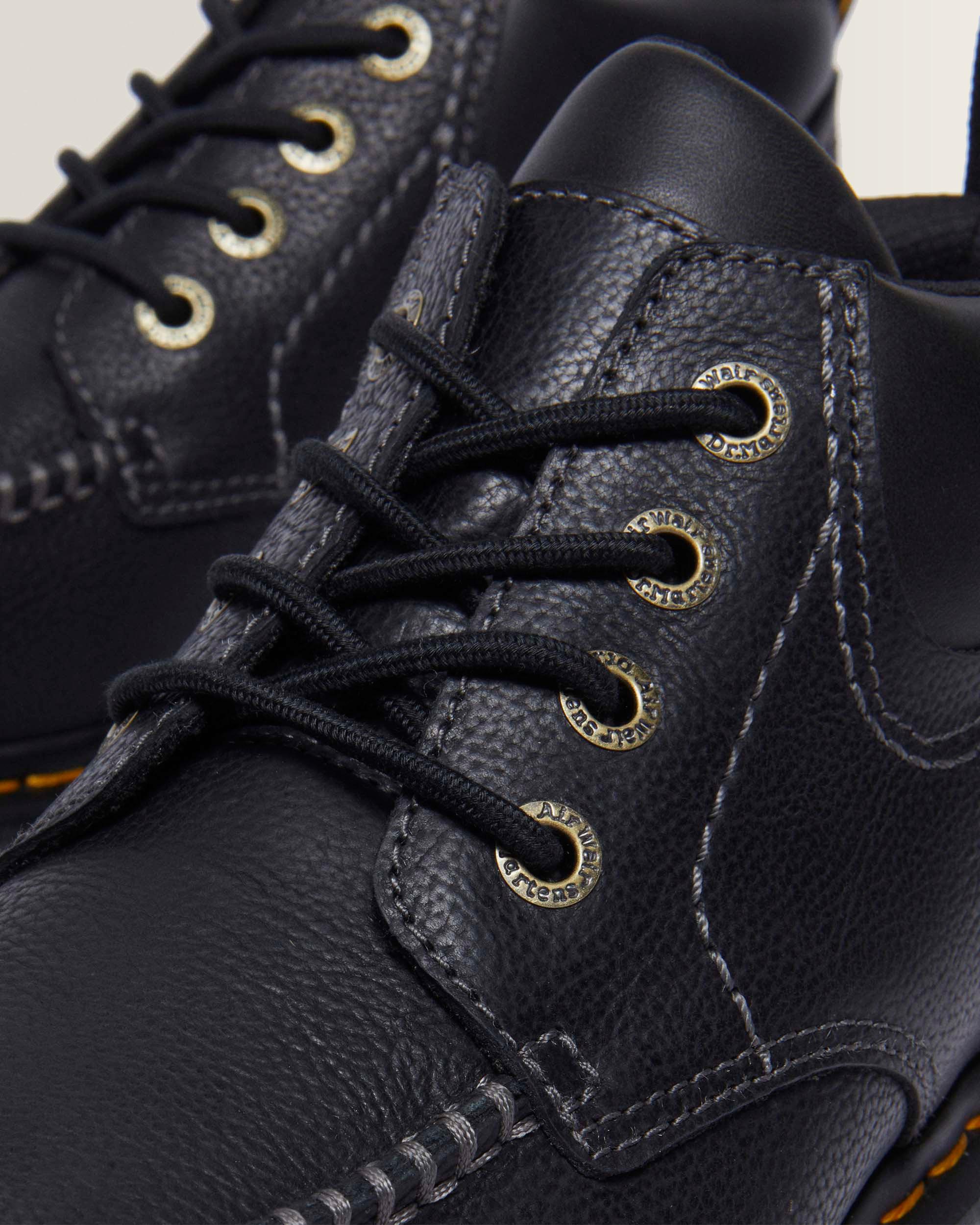Zebzag Leder Casual 4-Ösen Schnürstiefel