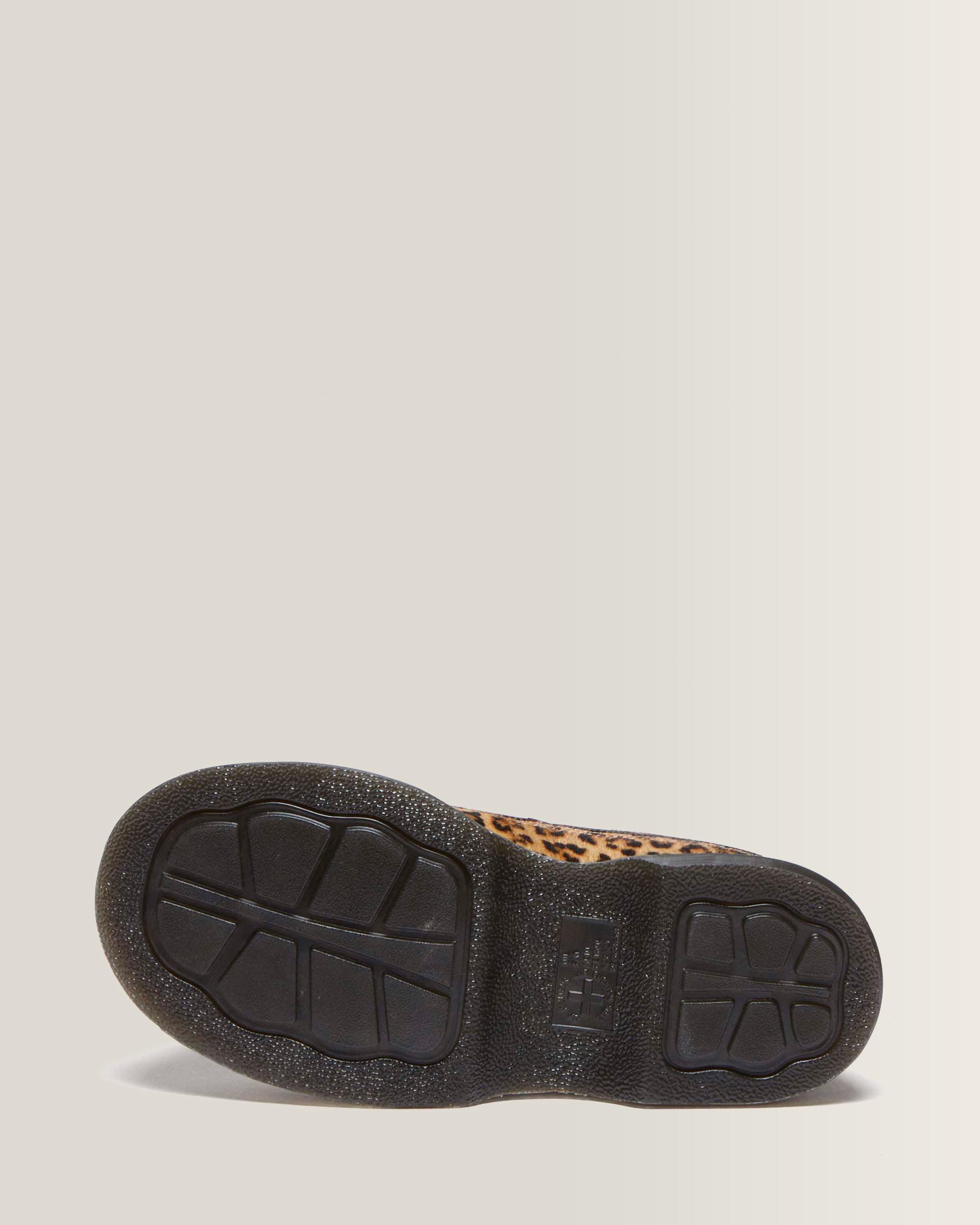 Buzz Leopard Mary Jane Shoes in Light Tan | Dr. Martens™