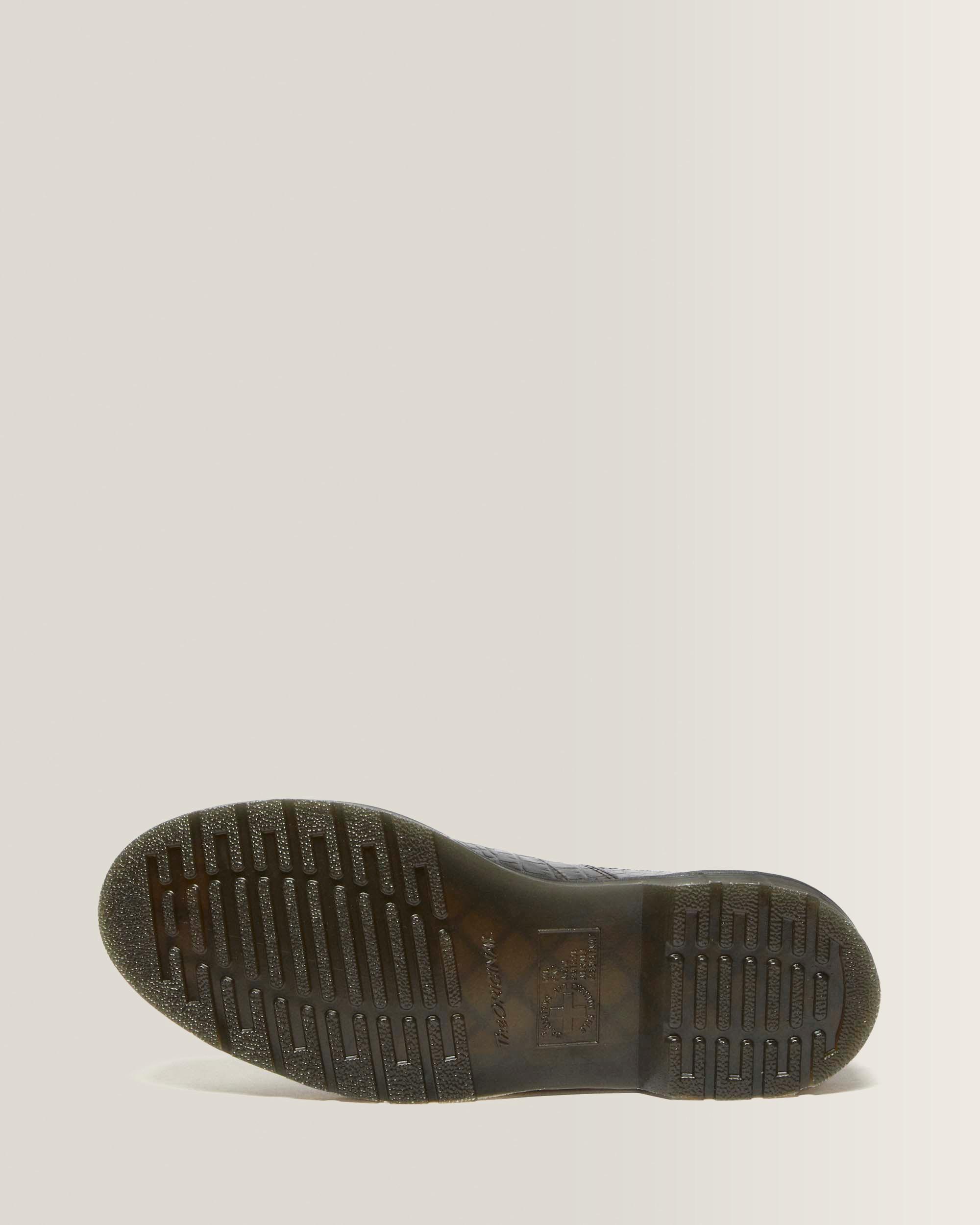 Church Crocodile Analine Leather Ankle Boots