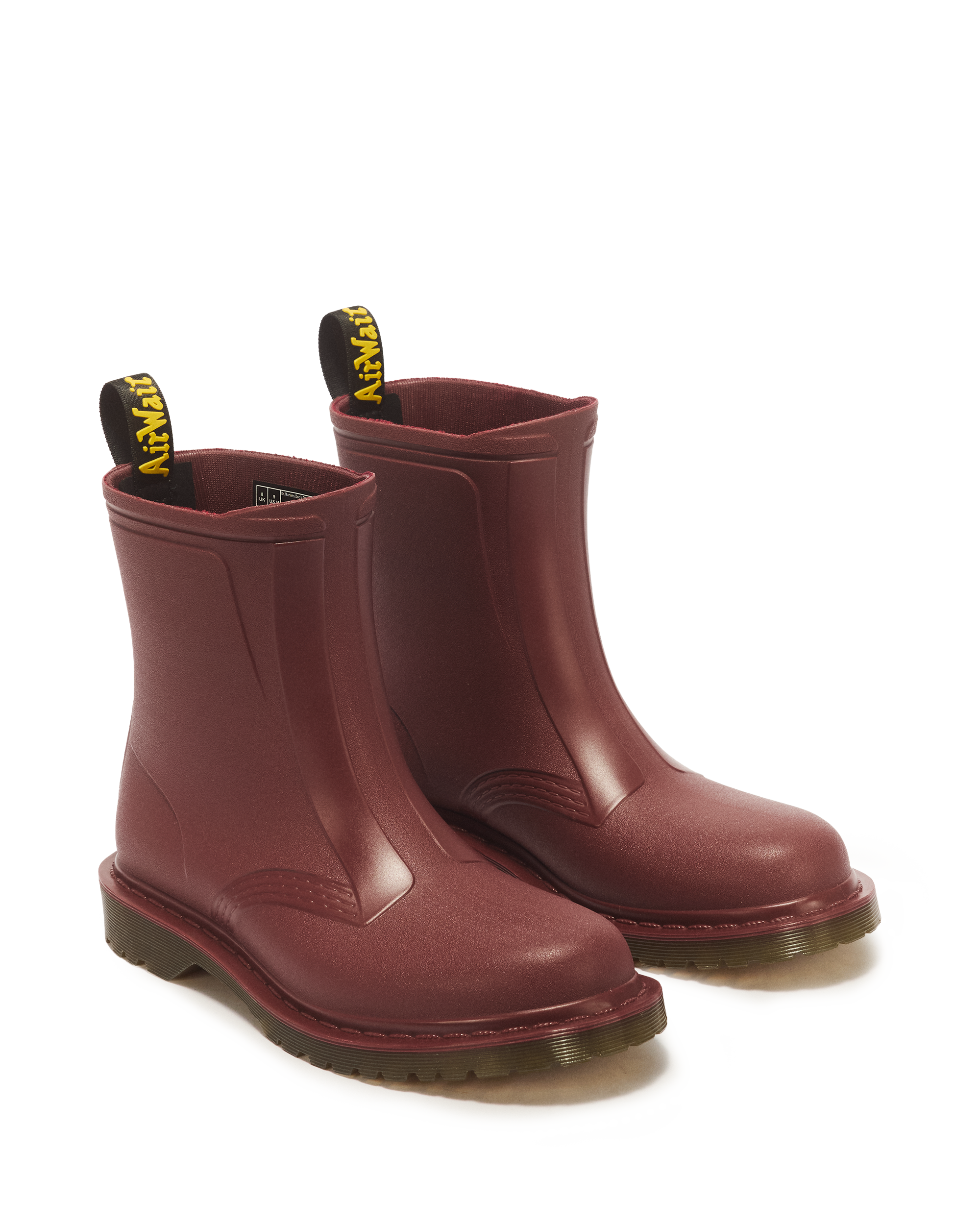 1460 Rain Pull On Waterproof Boots in CHERRY RED | Dr. Martens™
