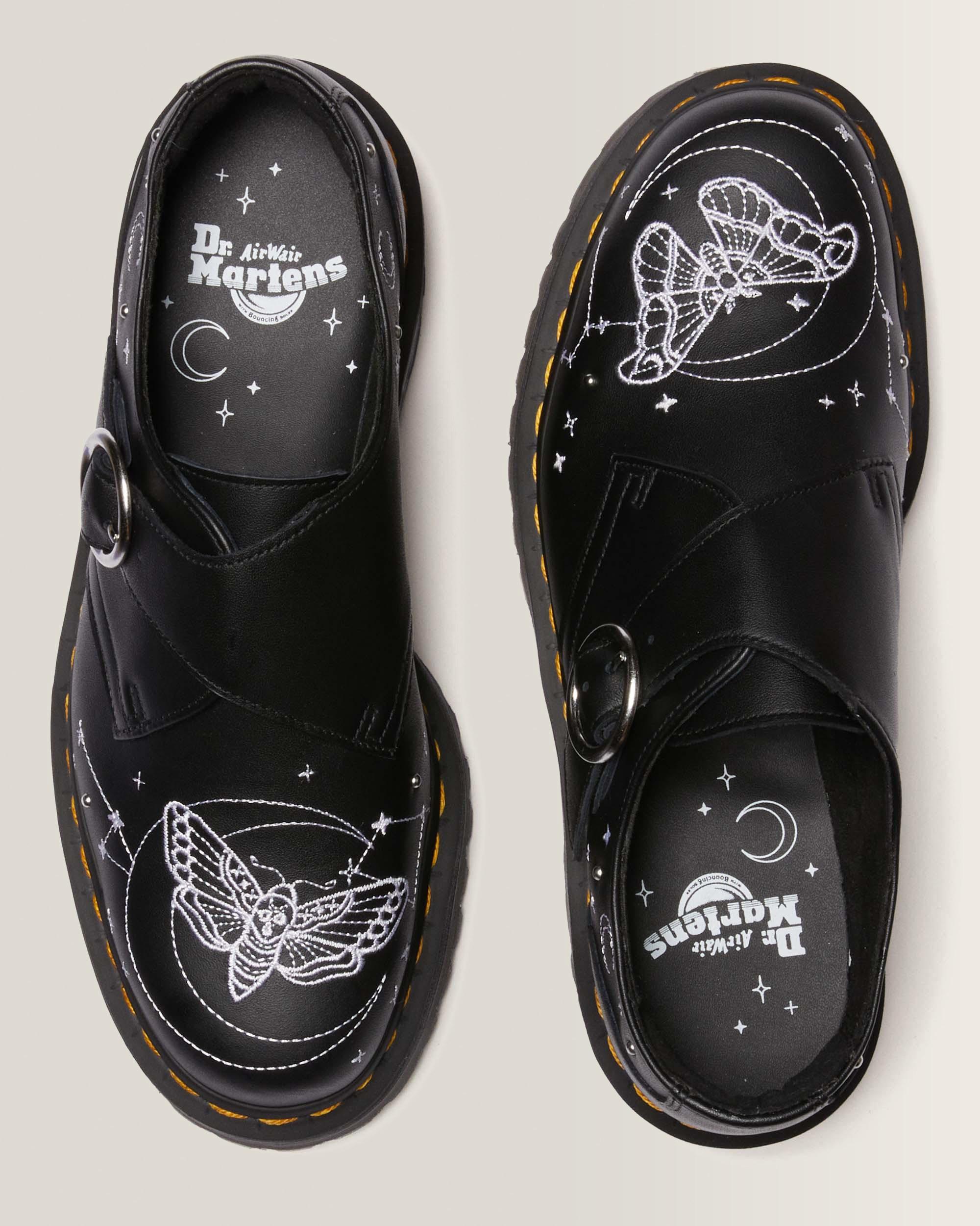 SCARPE PLATFORM CON CINTURINO MONK FALENA CELESTE 