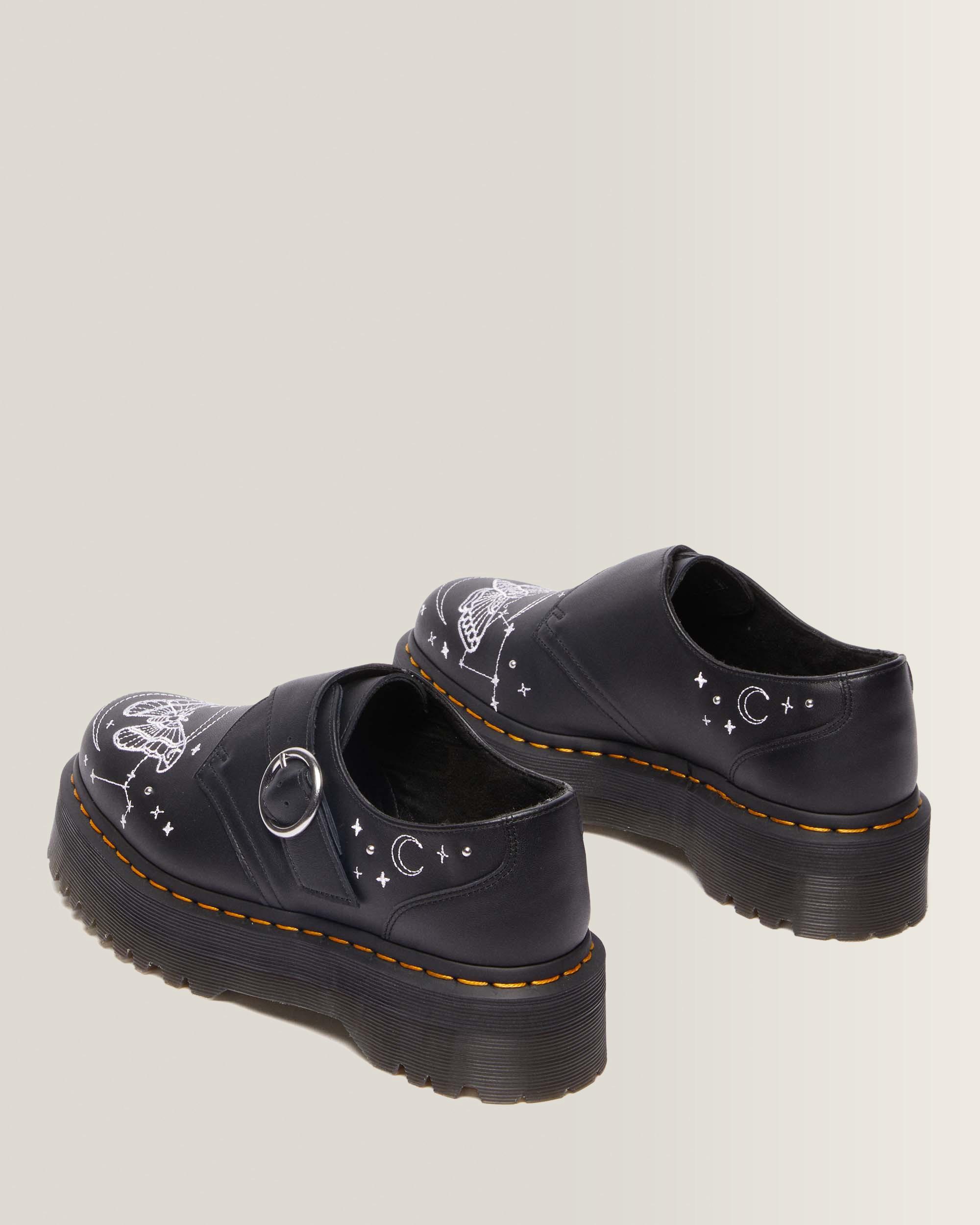 SCARPE PLATFORM CON CINTURINO MONK FALENA CELESTE 