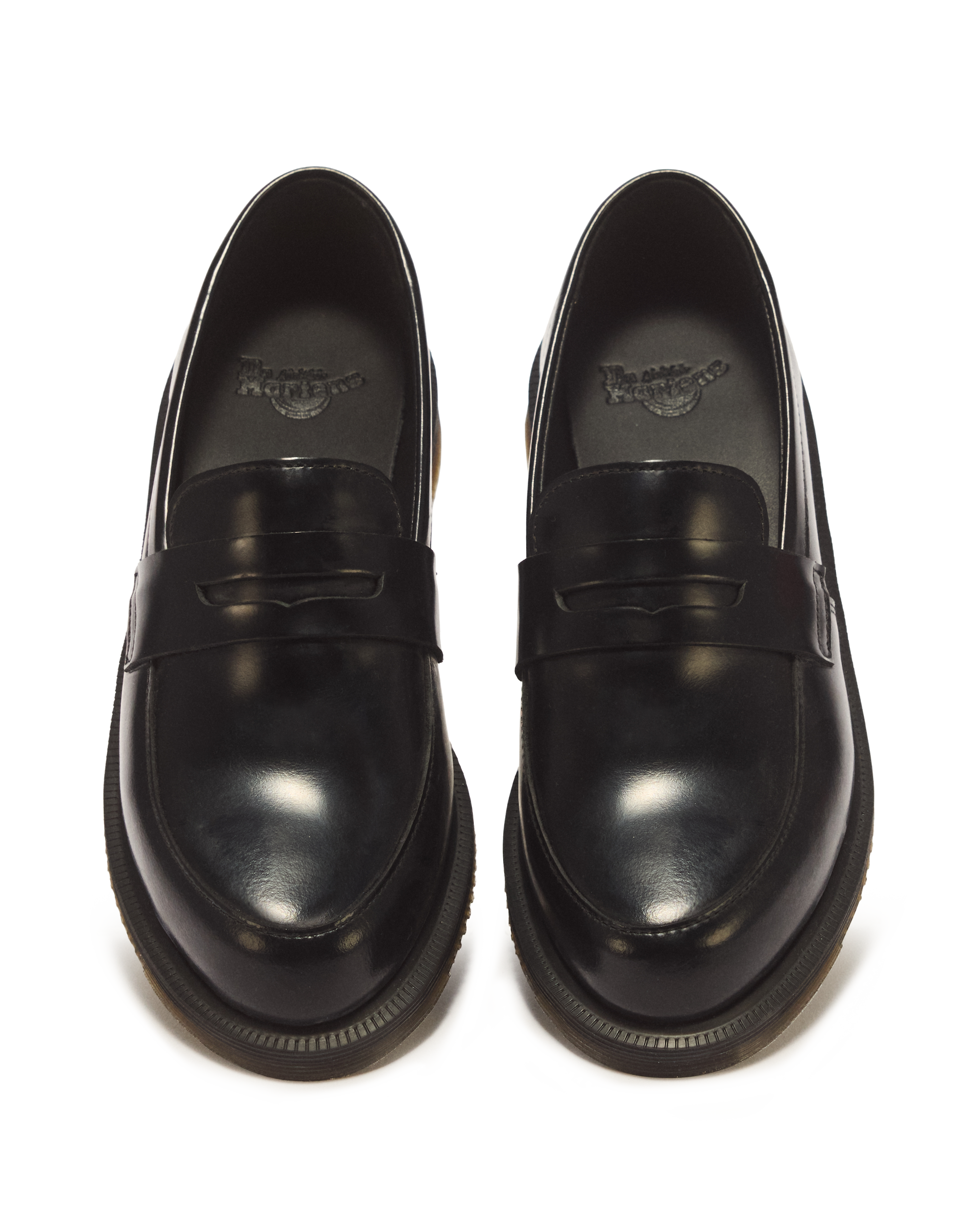 Temara Polished Smooth Leather Loafers