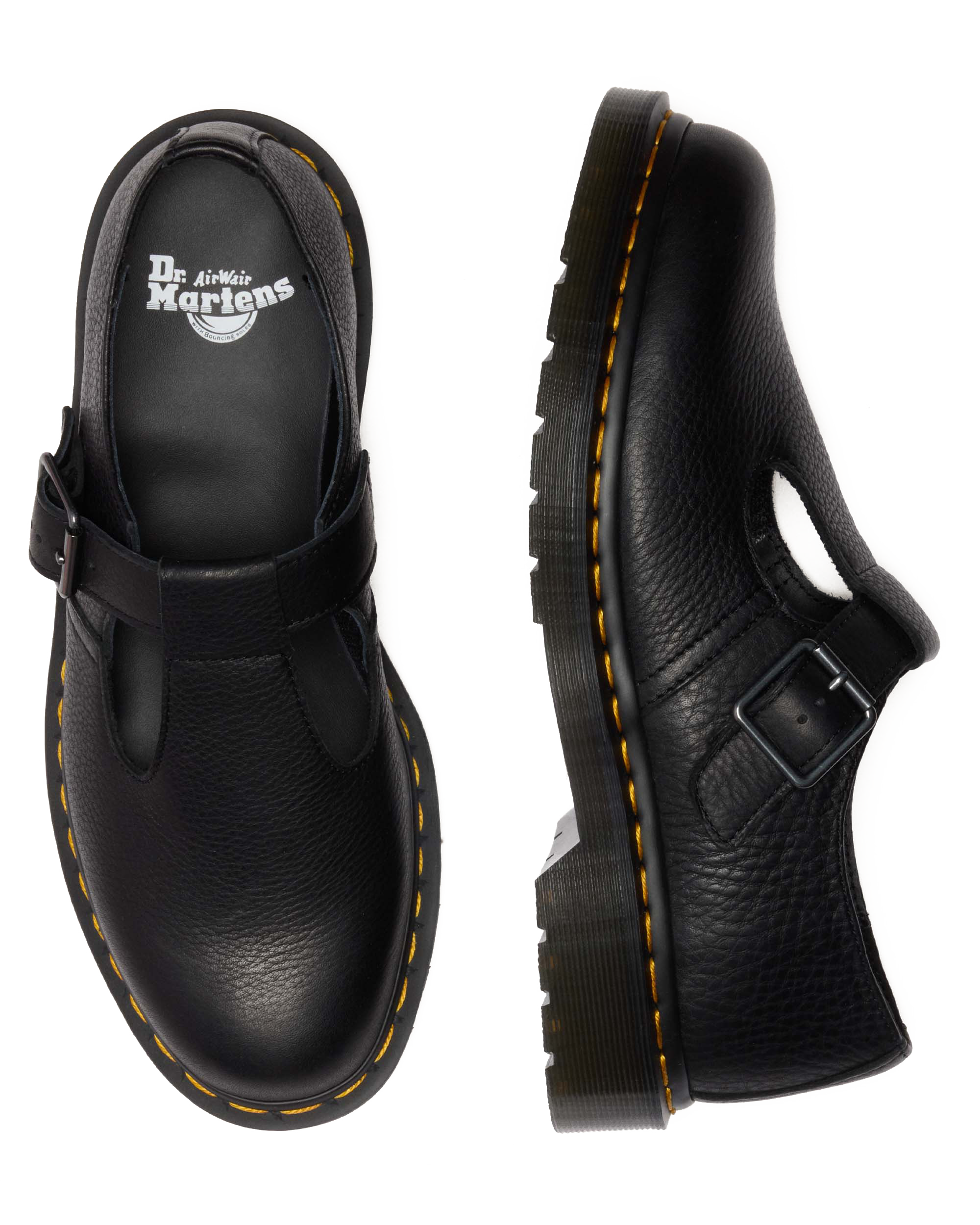Dr.Martens POLLEYBEXWSブラック UK6（約25cm） POLLEY in BLACK | Dr. Martens™