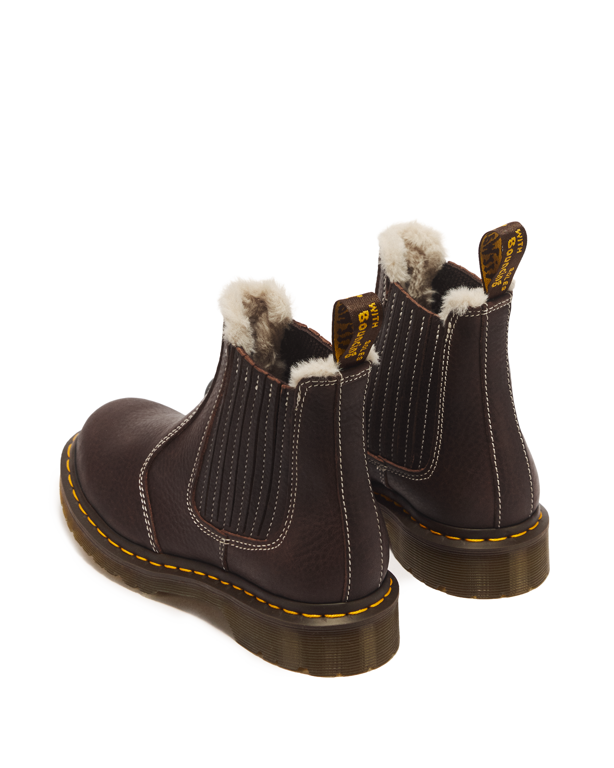 Botas Chelsea 2976 Leonore II de piel Grizzly con forro sintético