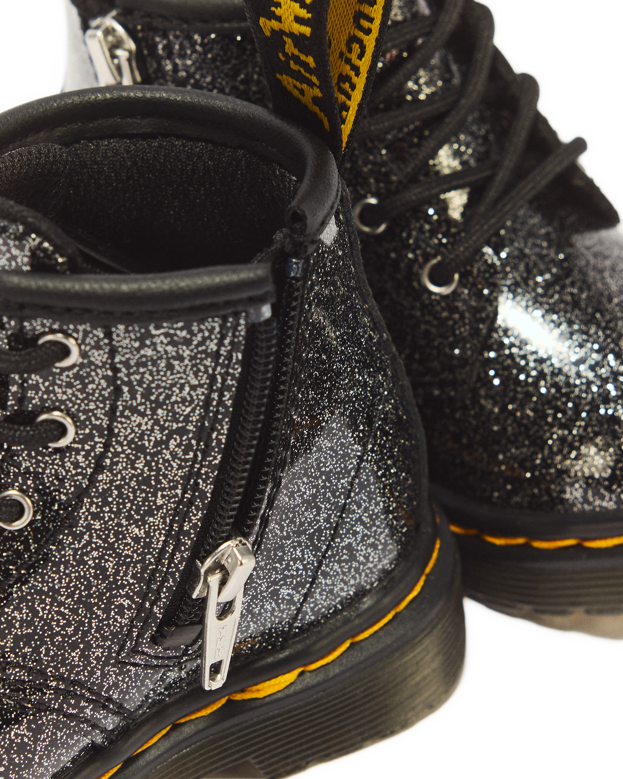 INFANT 1460 GLITTER PATENT LEATHER BOOTS
