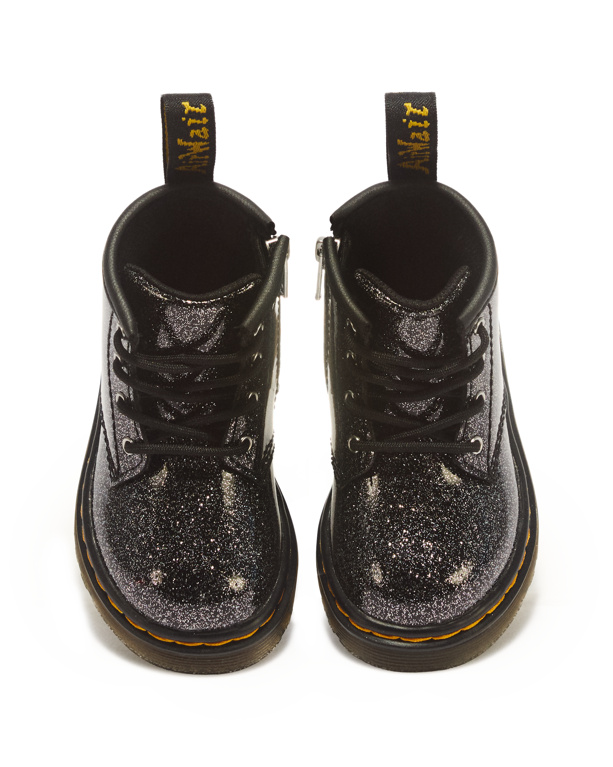 INFANT 1460 GLITTER PATENT LEATHER BOOTS