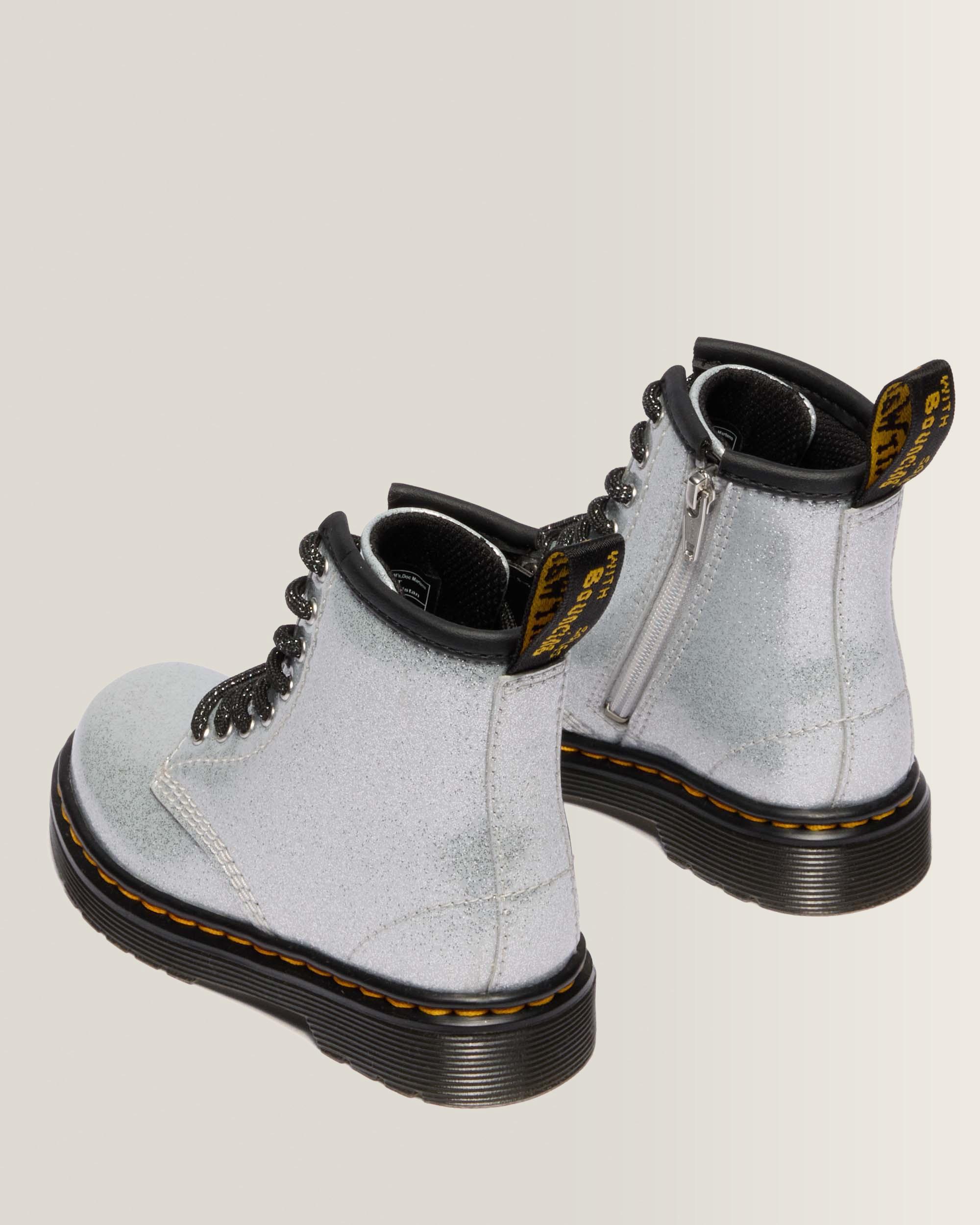 BOOTS 1460 EN CUIR GLITTER PATENT POUR TOUT-PETIT