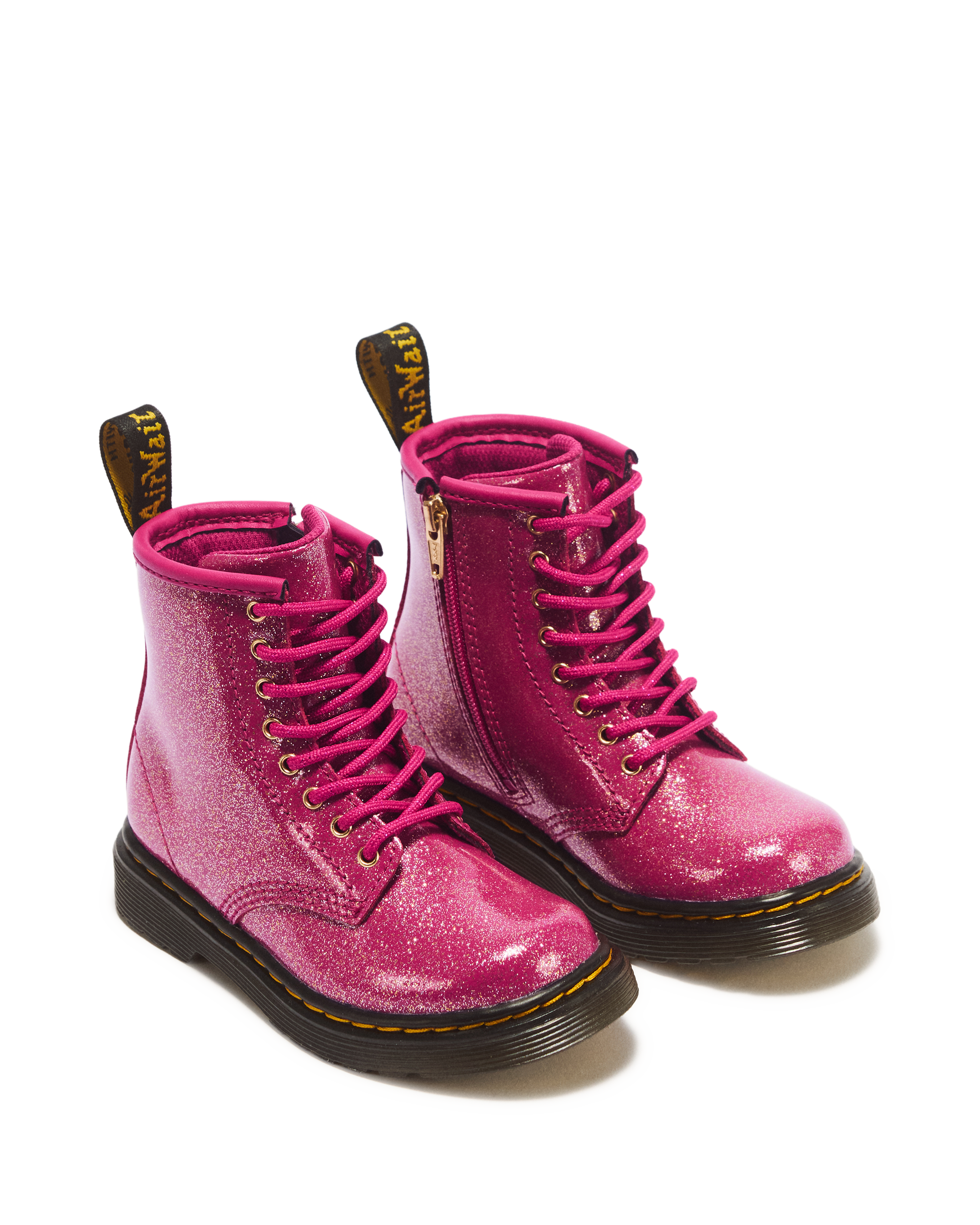 TODDLER 1460 GLITTER PATENT LEATHER  BOOTS