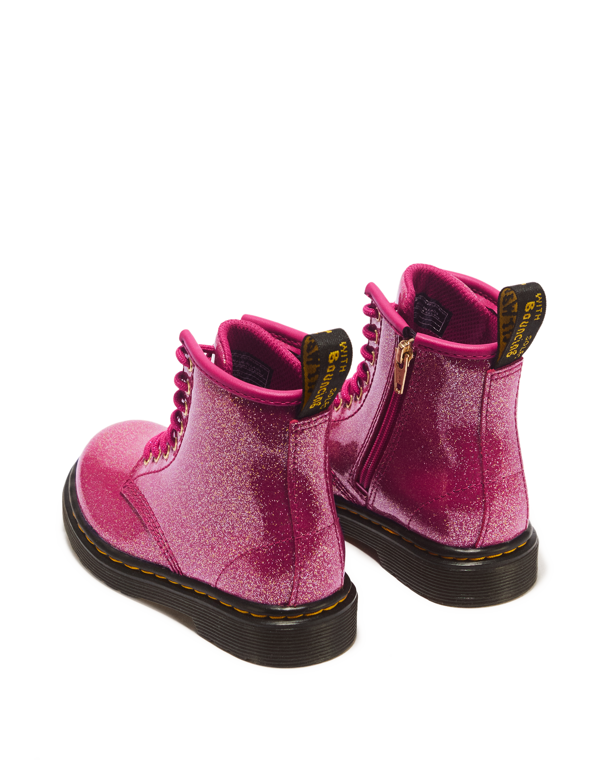 TODDLER 1460 GLITTER PATENT LEATHER  BOOTS