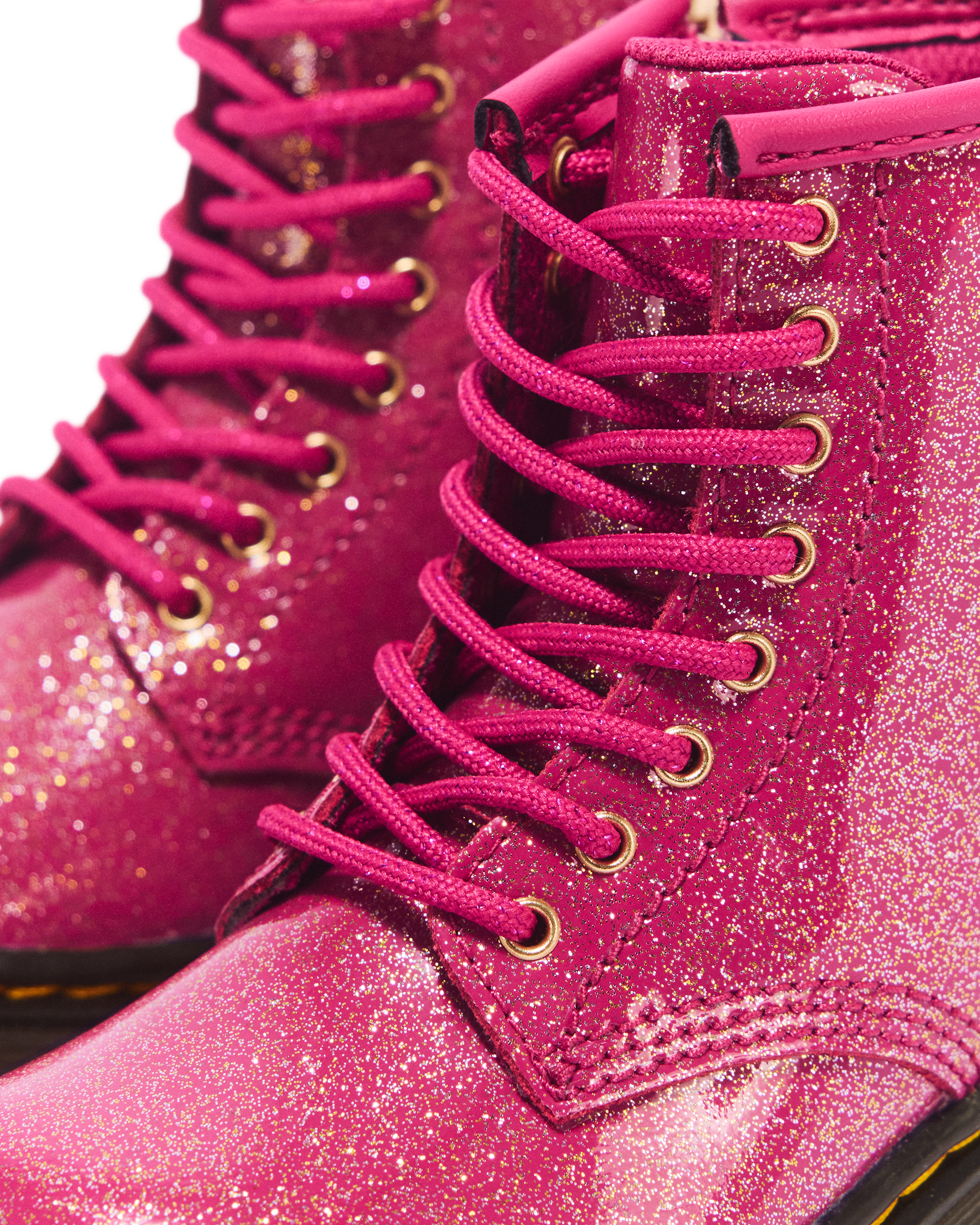 TODDLER 1460 GLITTER PATENT LEATHER  BOOTS